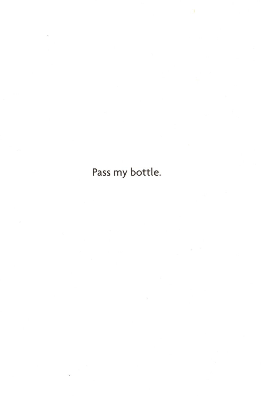 Funny Happy Birthday Pass Me The Bottle For A Night Cap Hallmark Greeting Card