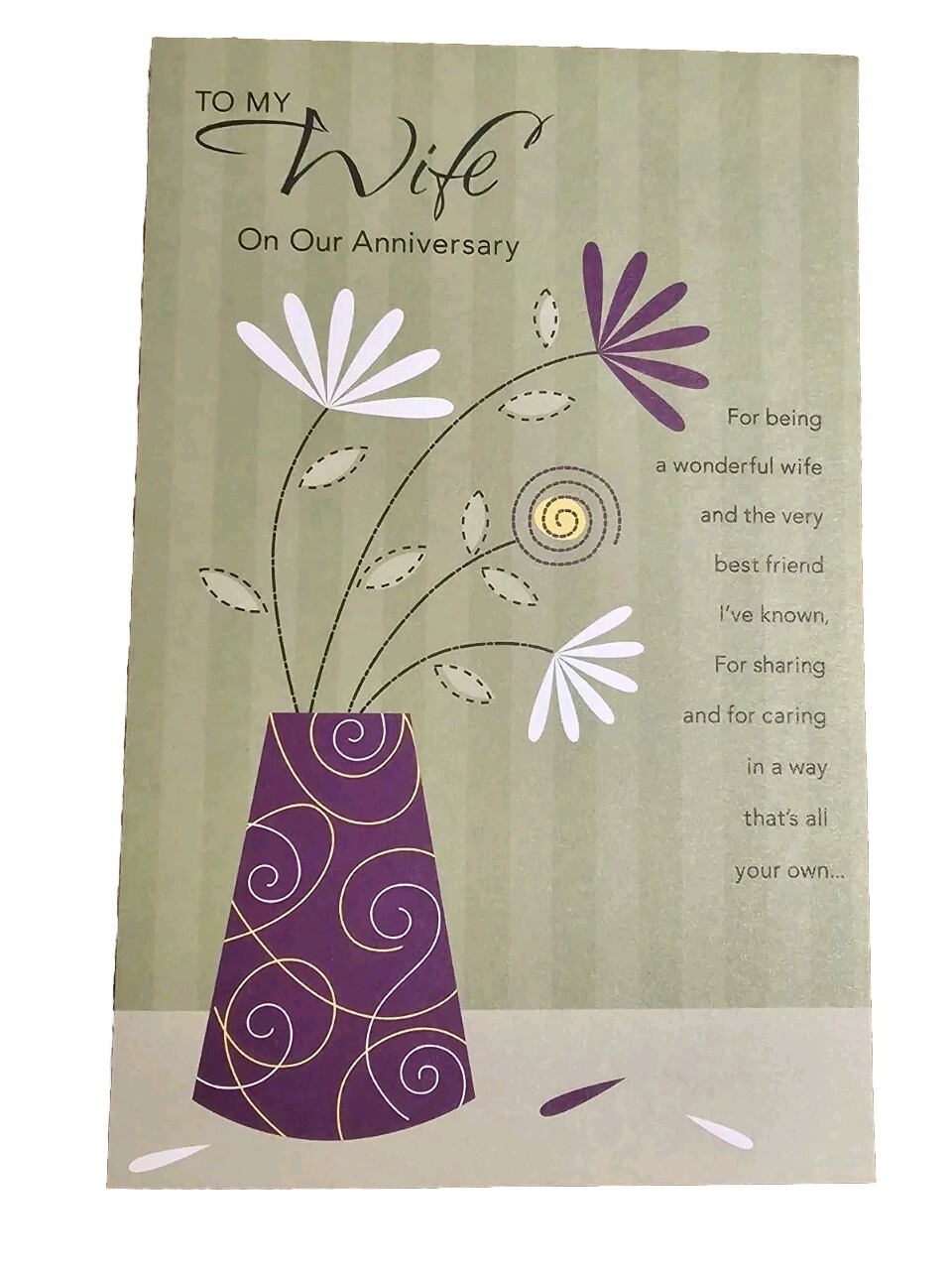 Romantic Anniversary Card For Wife A14