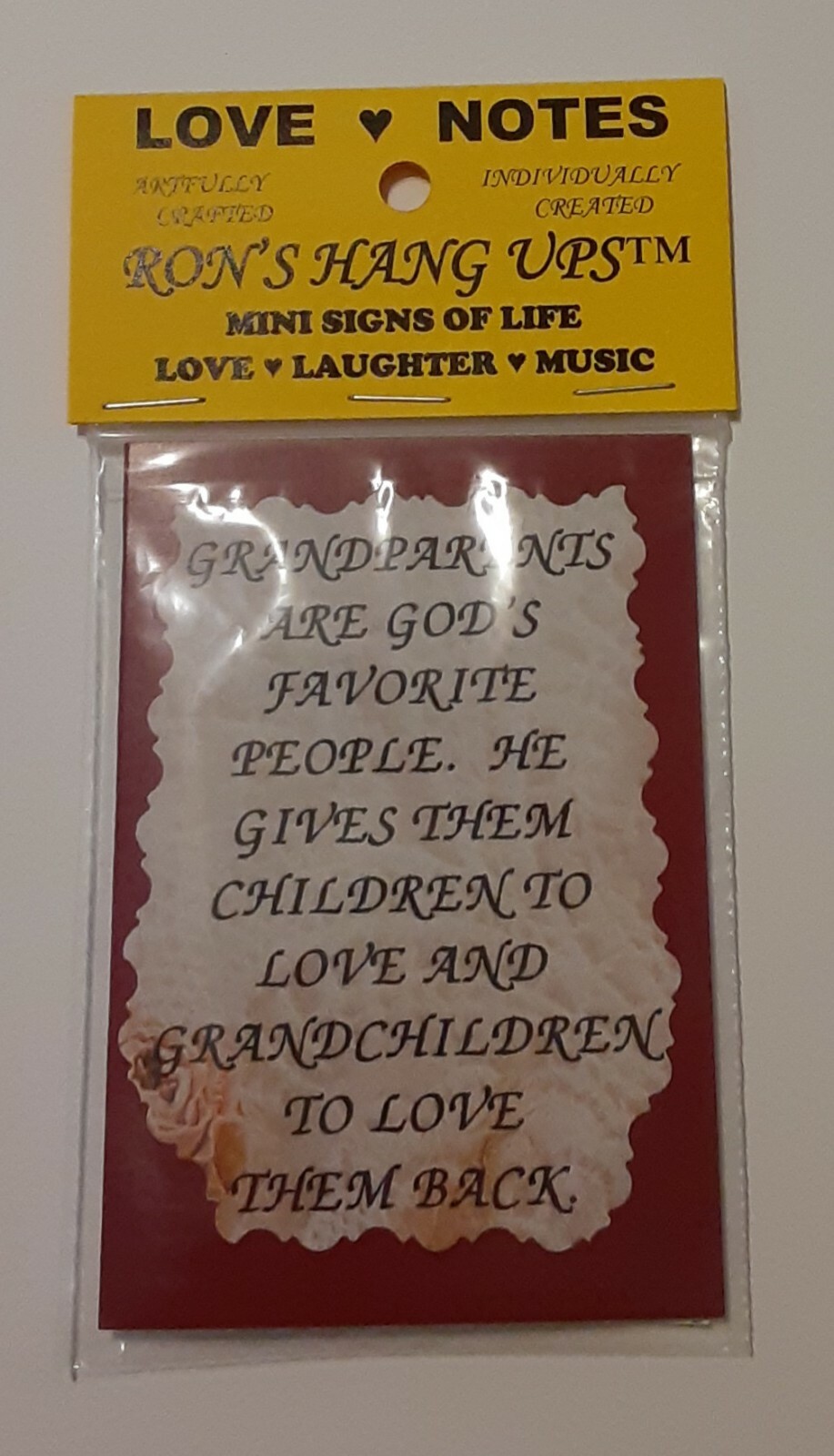 Set of 6 Love Note Cards Greeting Cards Blank Inside Inspirational Friendship #2