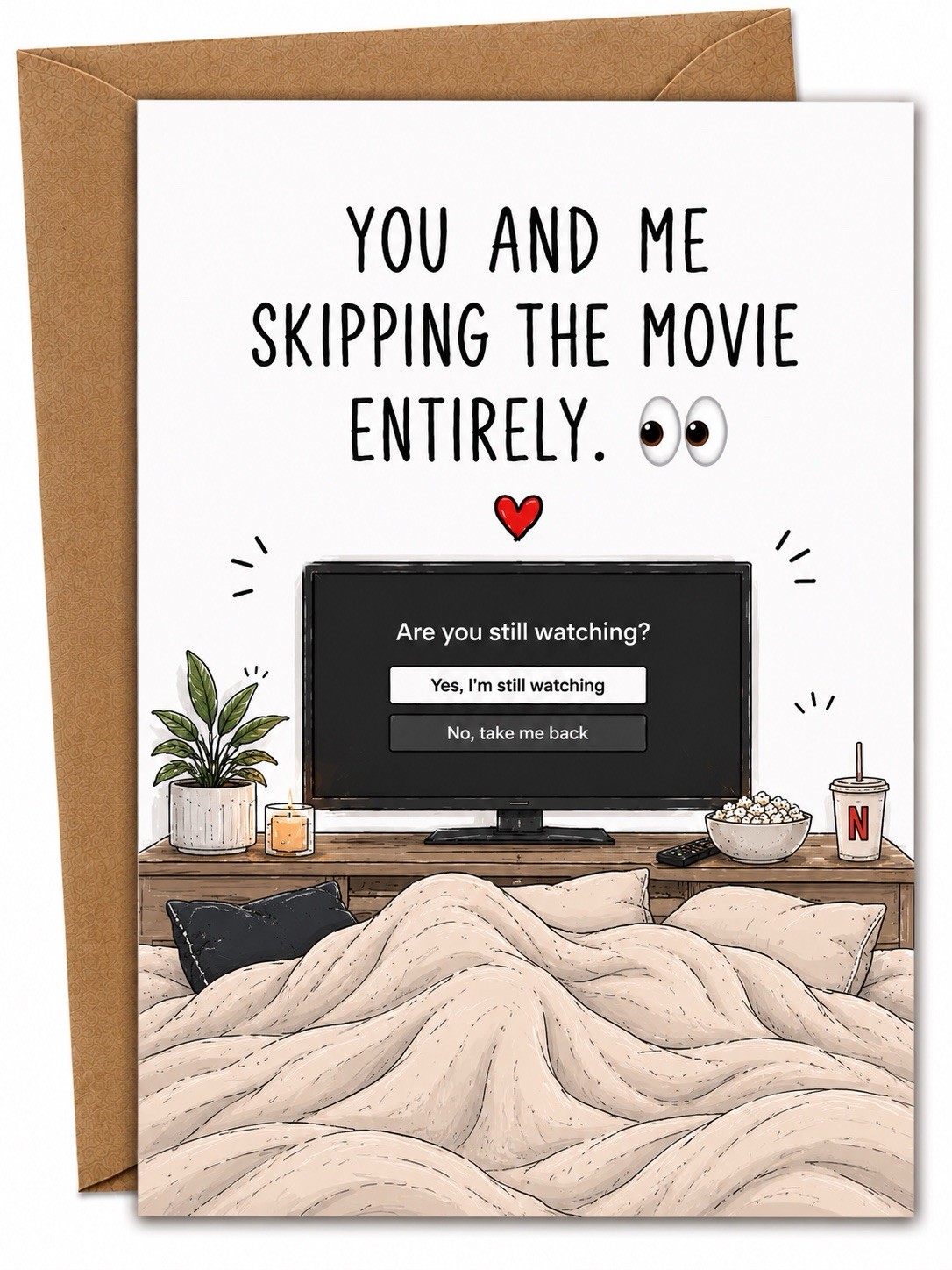 anniversary card for couple/ Funny Couple Card /greeting Card For Him/Her