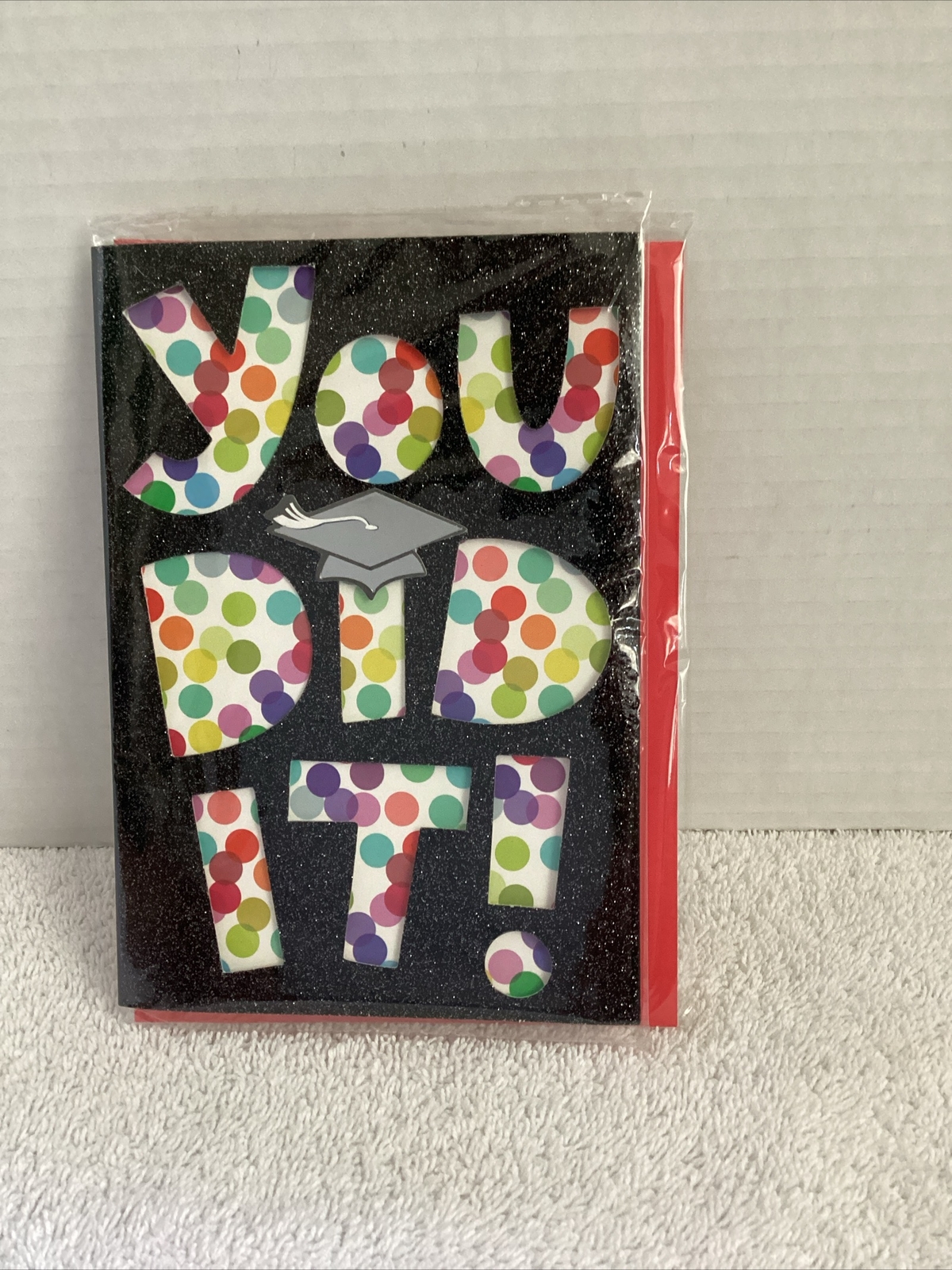 NEW VOiLa Graduation Card – YOU DID IT! – Envelope Included! Sealed