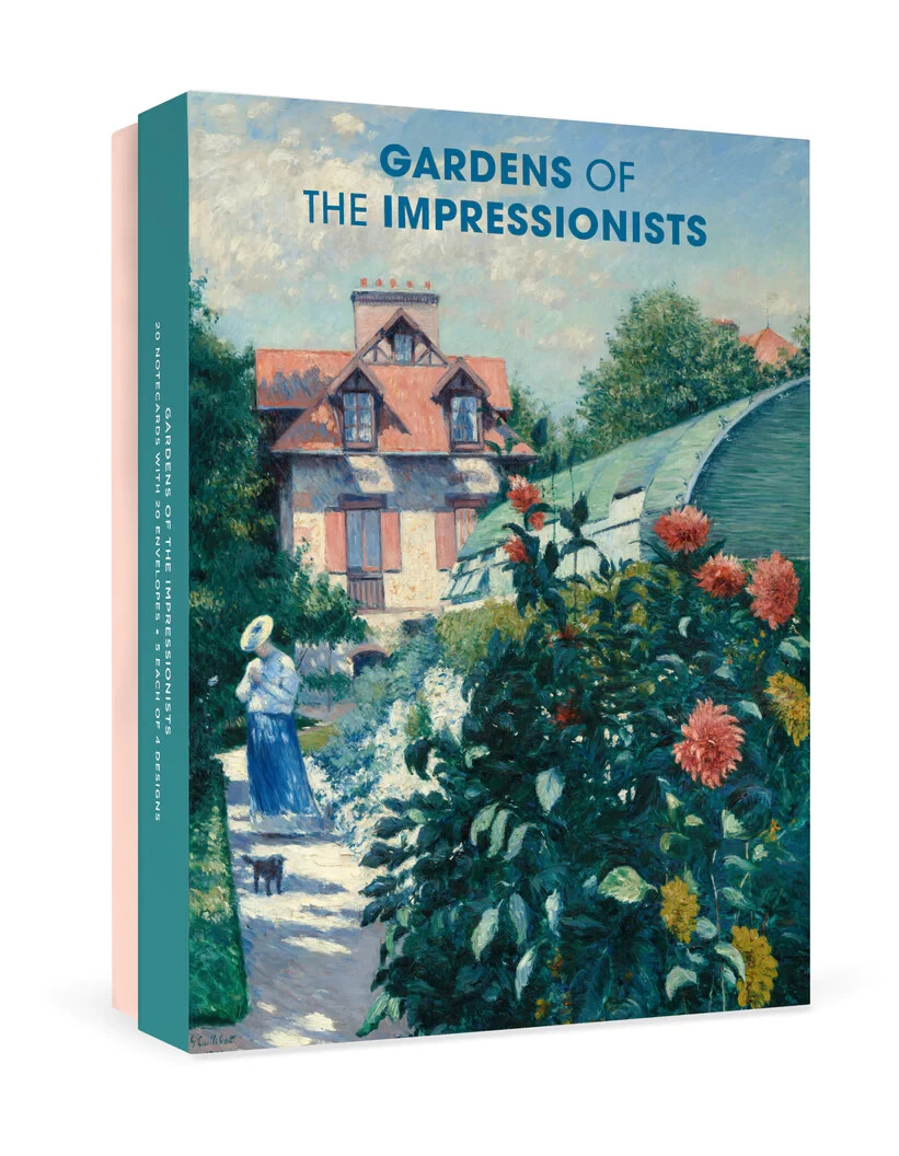 Gardens of the Impressionists- Boxed Notecards – 20 cards and envelopes