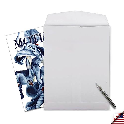 – Jumbo Flower Mothers Day Card (8.5 x 11 Inch) Iridescent Iris – Mother’s Day