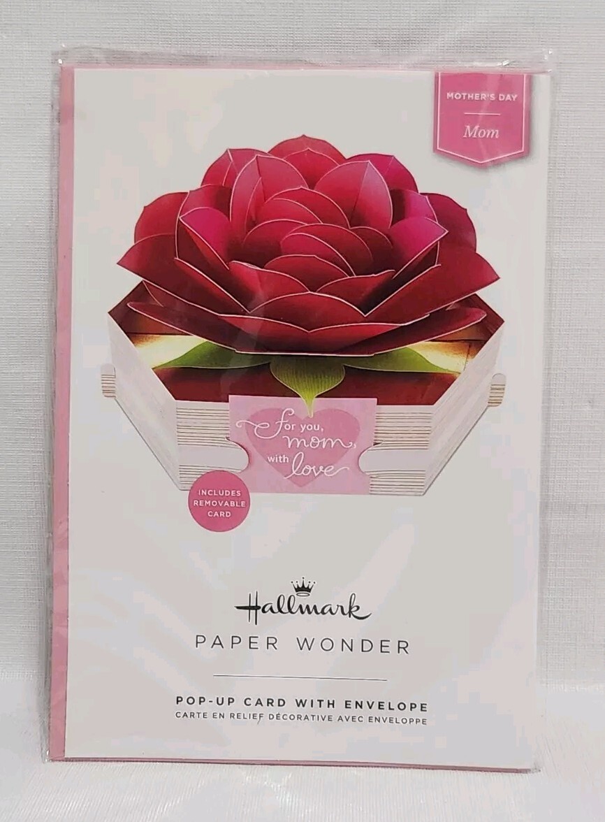 Hallmark Paper Wonder Mother’s Day Pop-Up Card With Envelope