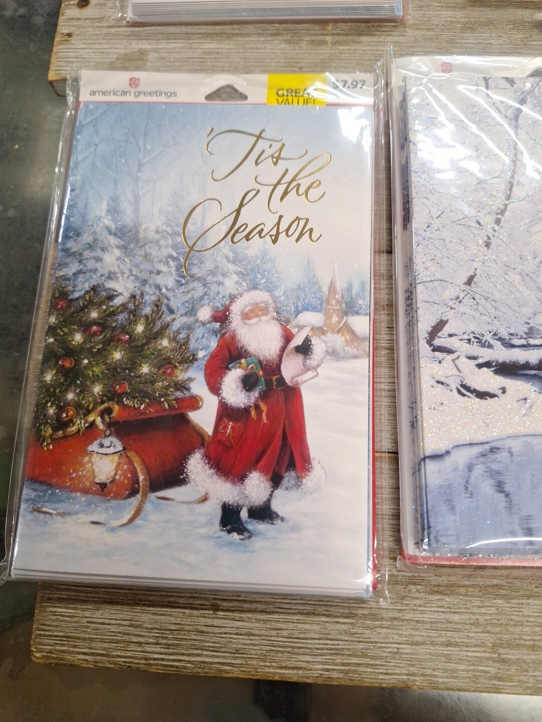 Lot of 5 Premium Christmas Cards and Envelopes 10 in each Pack
