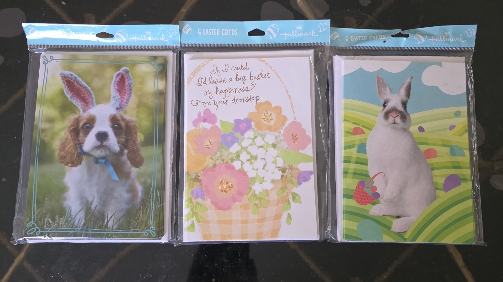 Hallmark Easter Greeting Cards, Set of 3, NIP, Variety of 18, DaySpring, Dog