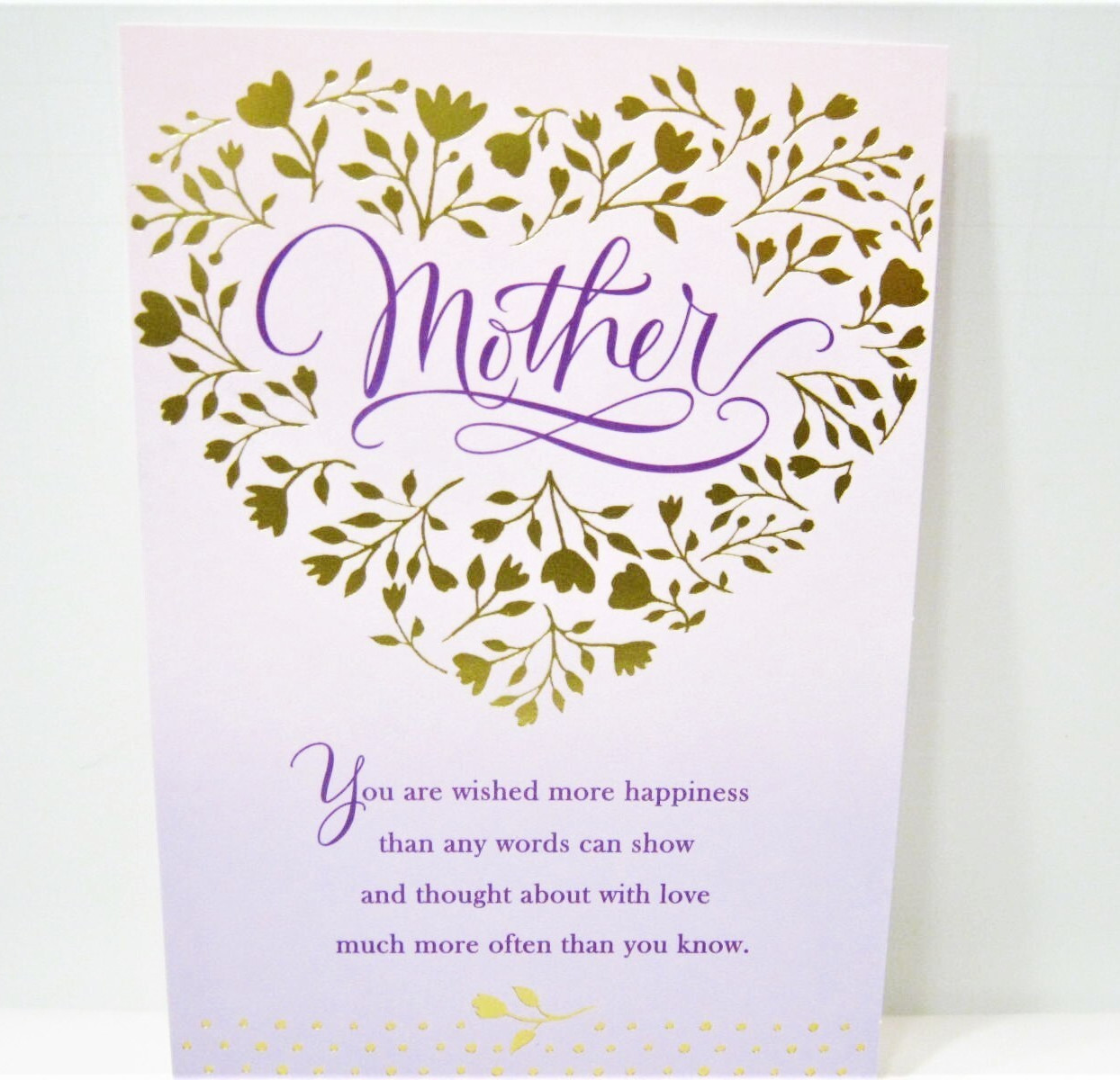 Beautiful Floral Birthday Card for Mom Mother Mama