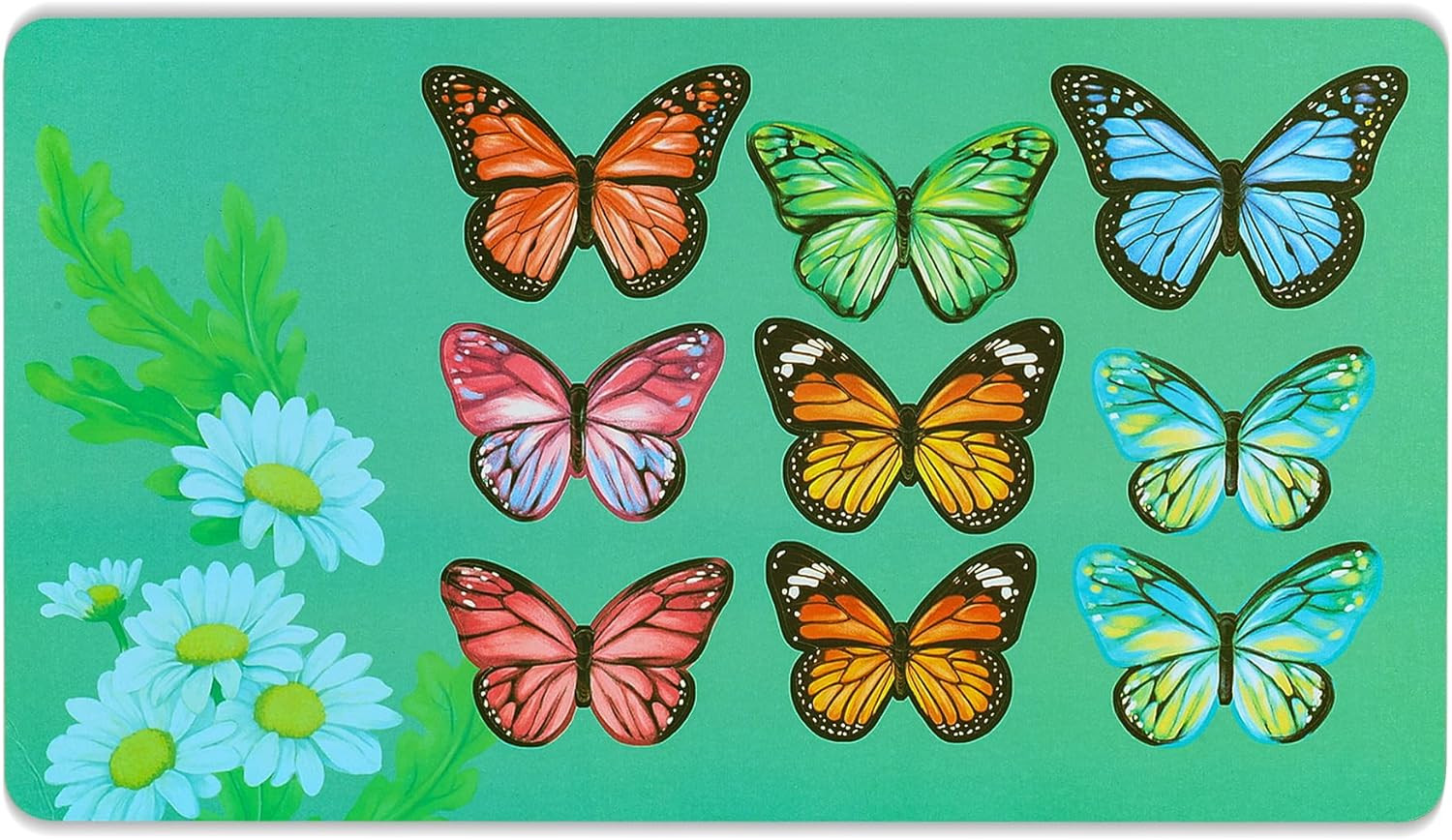 Pop Up Flower Cards, Paper Flowers Bouquet 12’‘ Daisies and Butterflies 3D Popup