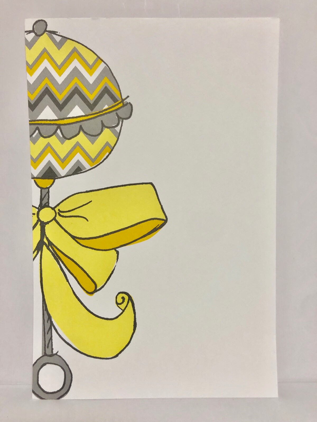 Inviting Company – Chevron Rattle Invitation – Pack of 34