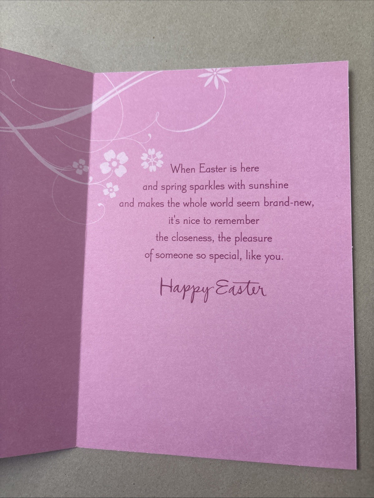 Easter Thinking Of You At Easter Friend Family 5.5”x8” Hallmark Greeting Card