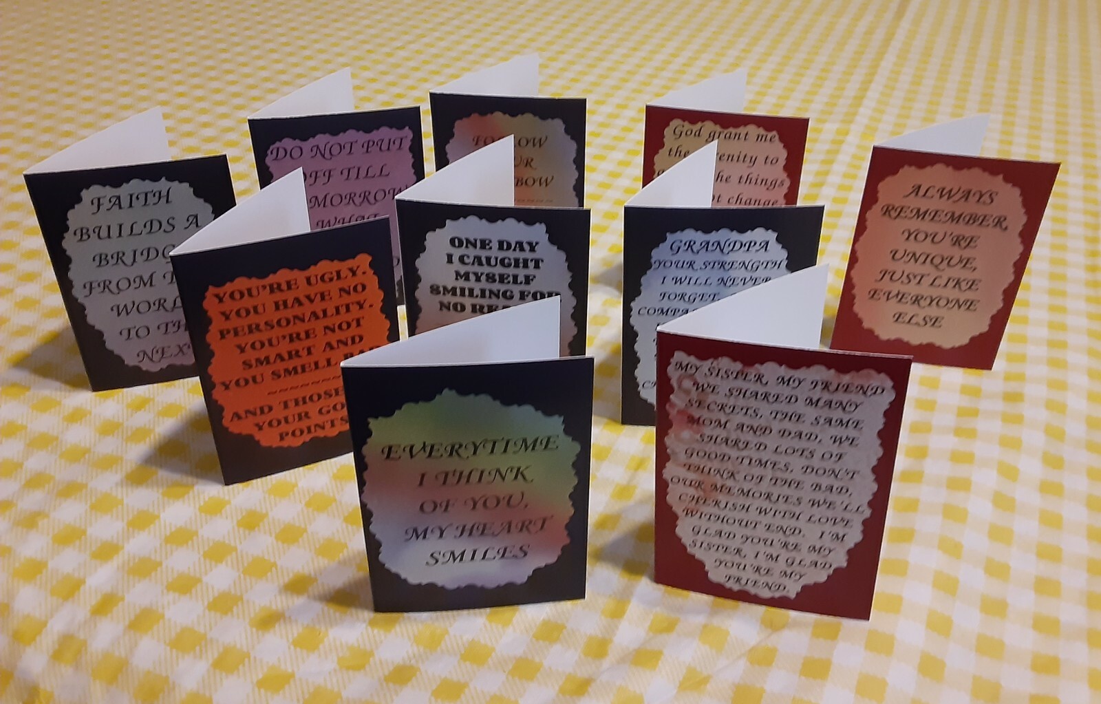 Any Occasion Love Note Card 2036C Wife Friend Lover Marriage Friendship Family