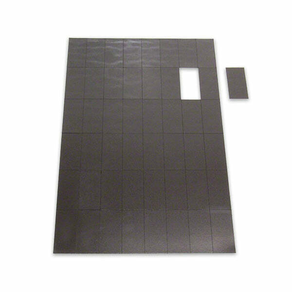 1x 1000pk Stick On Magnets 20x40mm Magnetic Patches Self Adhesive Card DIY Craft