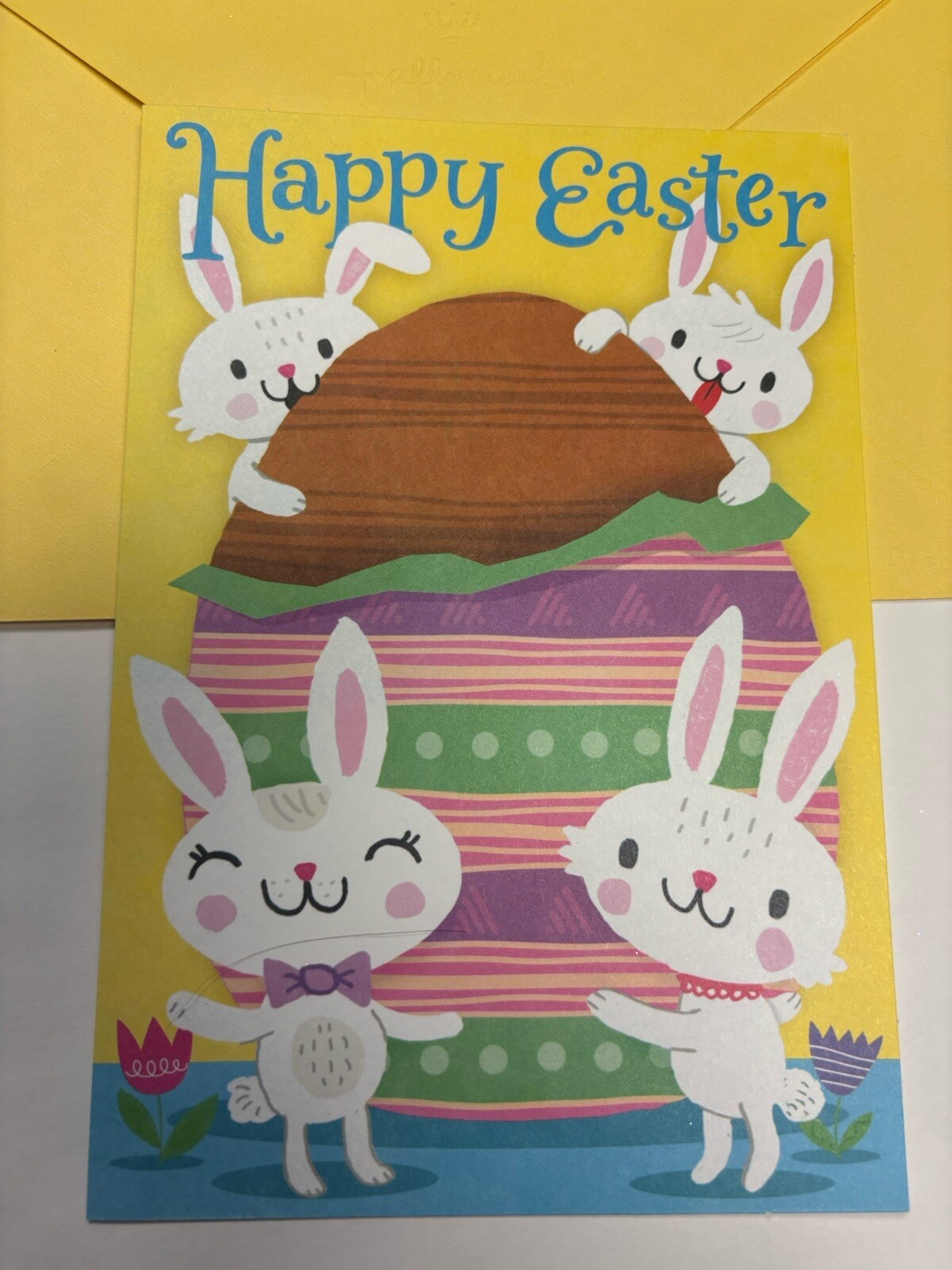 Happy Easter You’re Sweet Cute Bright & Special 🐣 5”x7” Hallmark Greeting Card