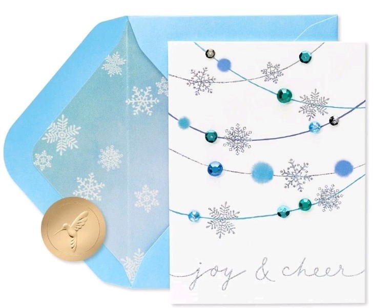 Papyrus Holiday Card “joy & cheer” ❄️❄️