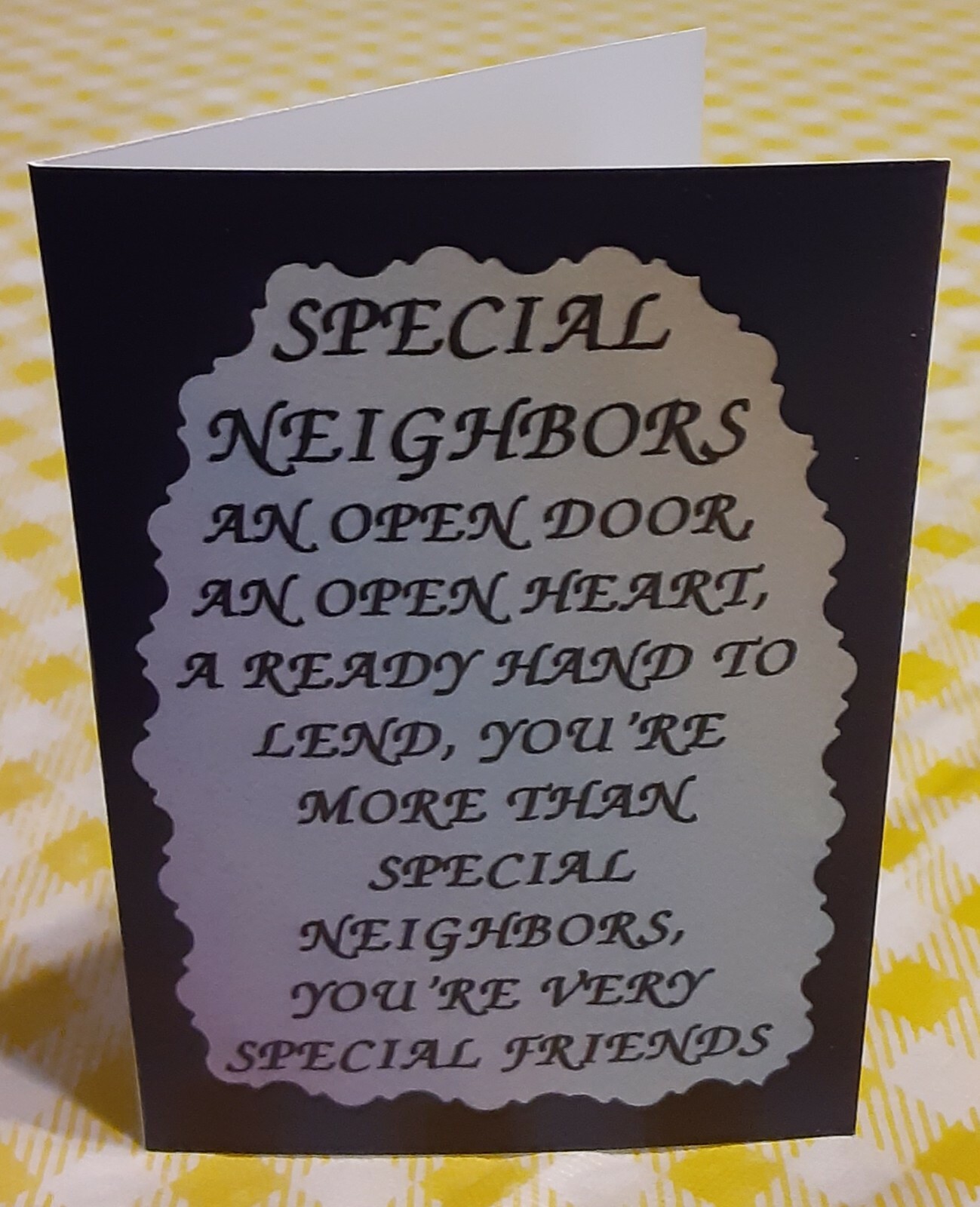 Set of 6 Love Note Cards Greeting Cards Blank Inside Inspirational Friendship #2