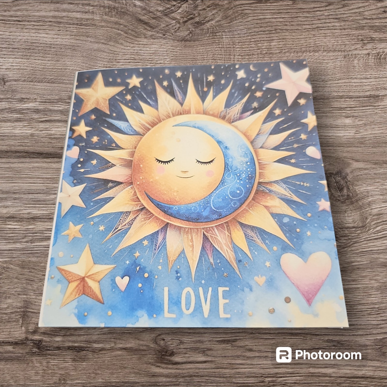 5×5 Inches Love Greeting Card Her Him HM