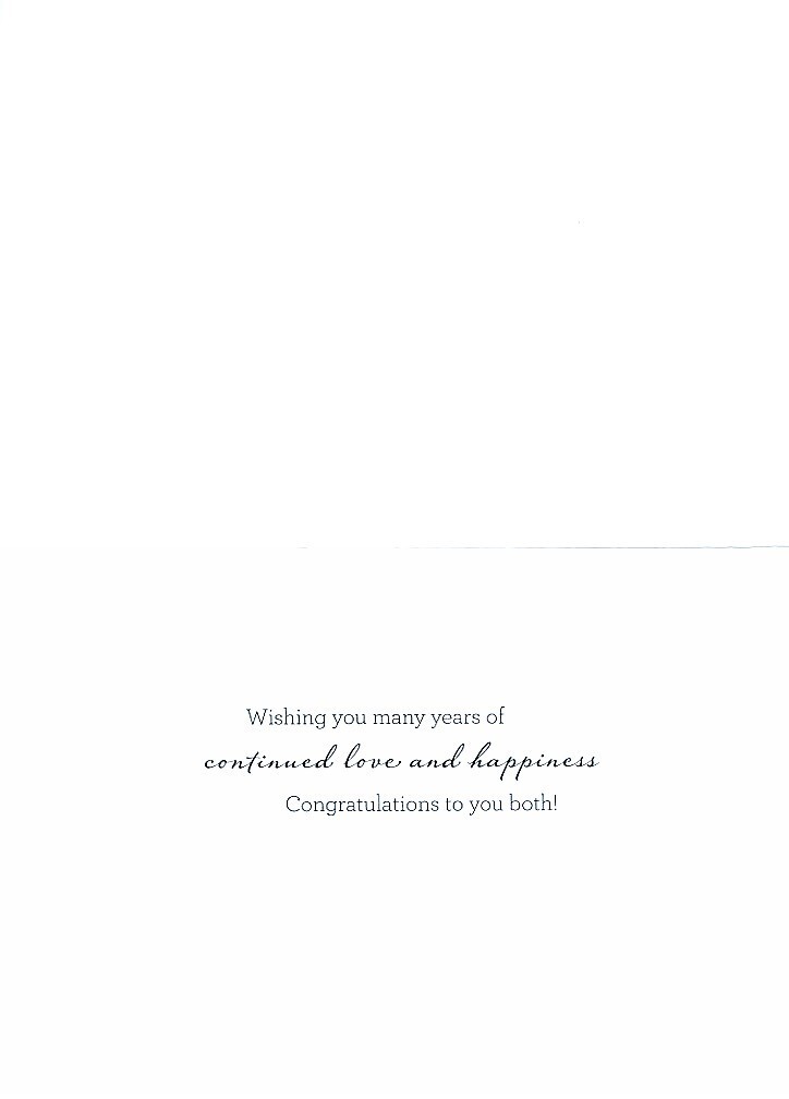 Happy Anniversary to a Very Special Couple – Anniversary Greeting Card – 06620