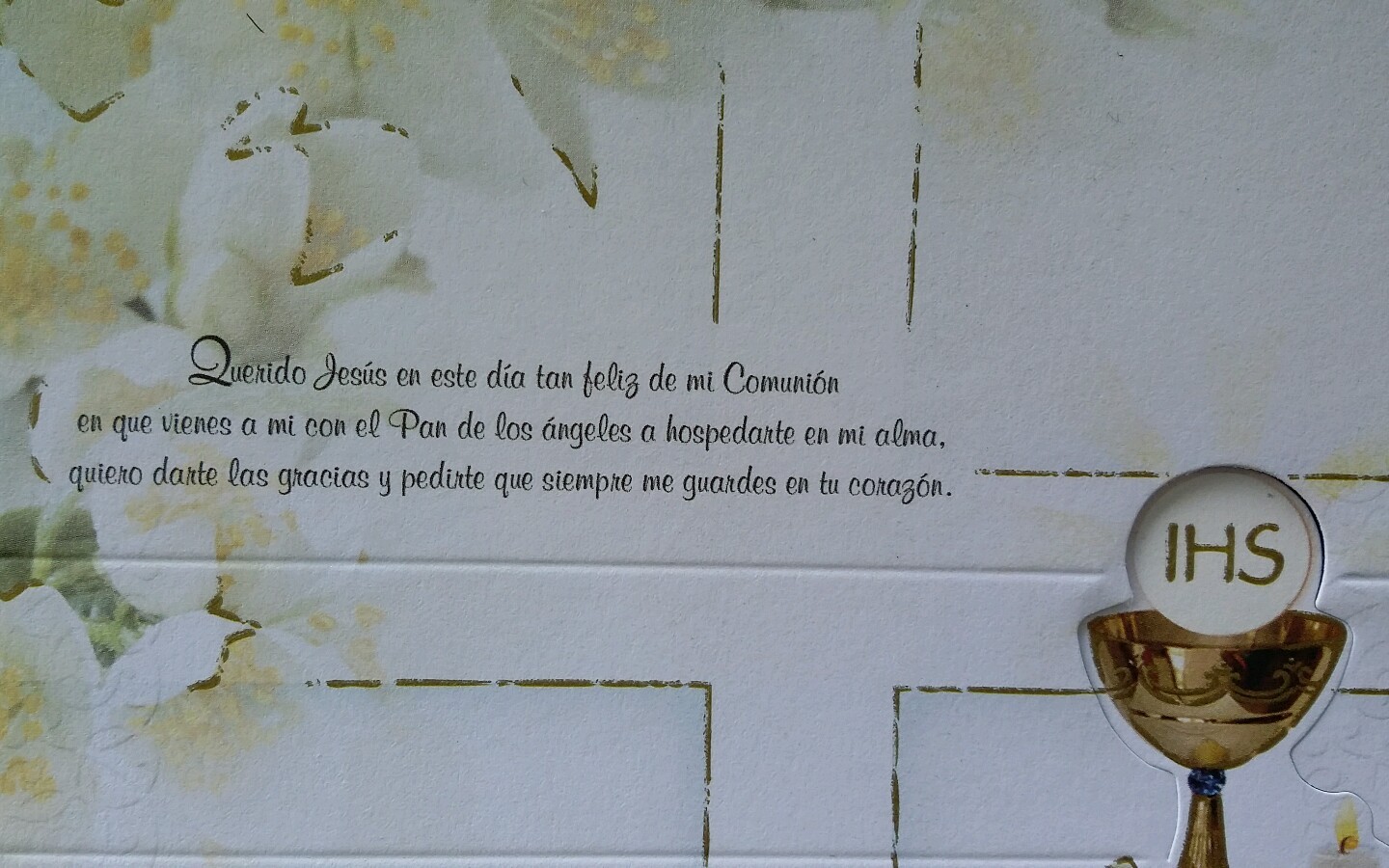 Invitaciones de Primera Comunion (Spanish First Communion Invitations)Nino