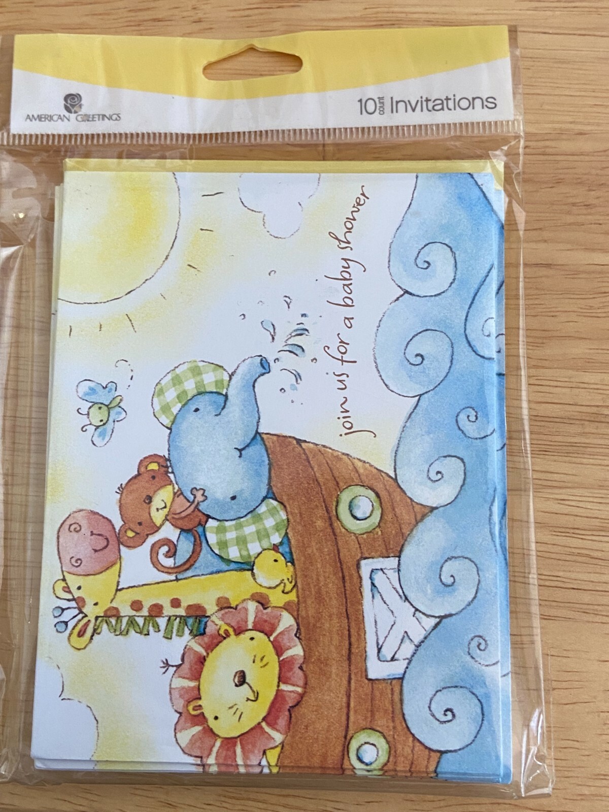 1 Pack of 10 American Greetings Fill In Baby Shower Invitations *NEW* p1