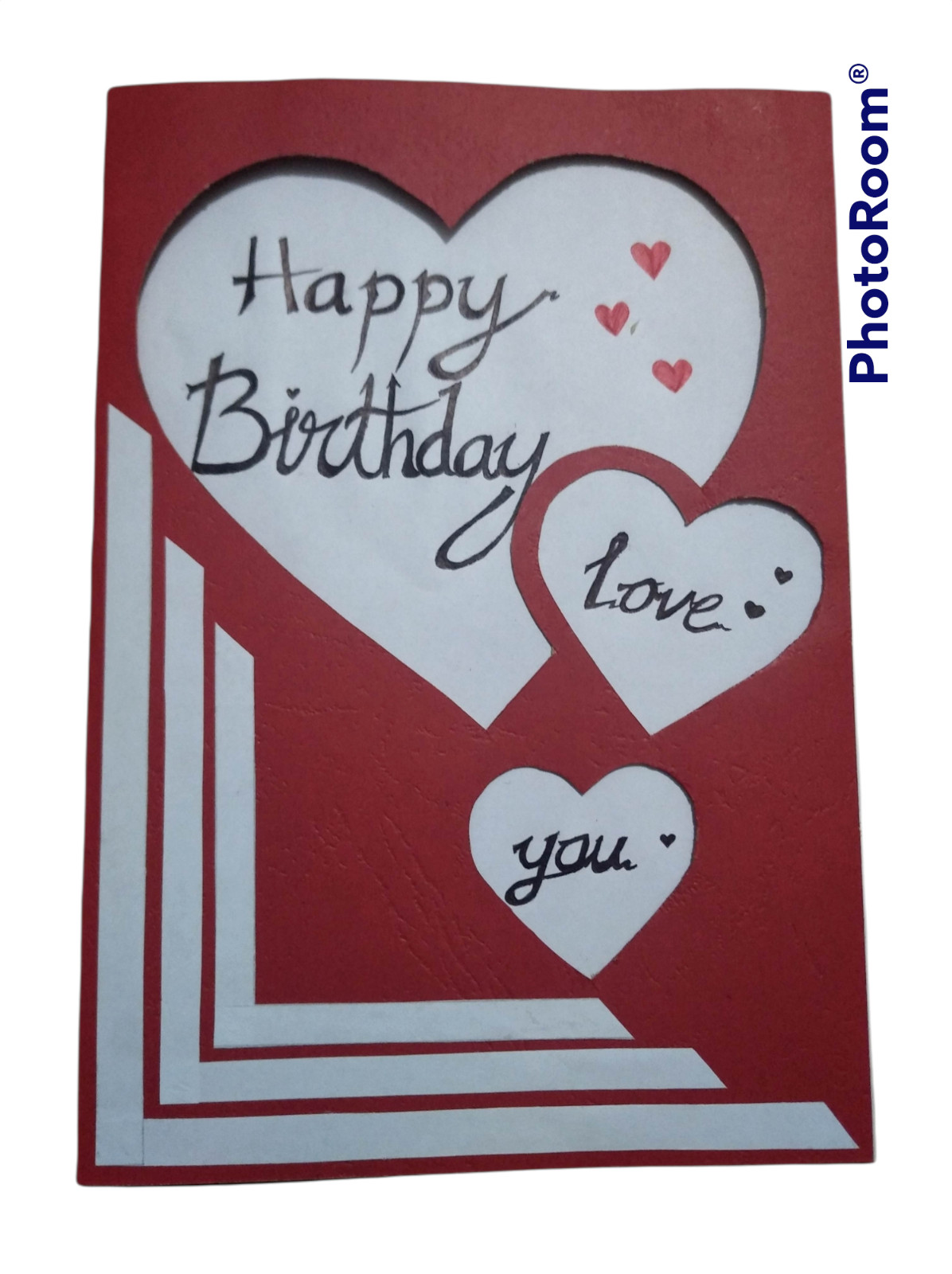 Happy Birthday LOVE Greeting Card Creative Unique Handmade NEW DESIGN Sri Lanka
