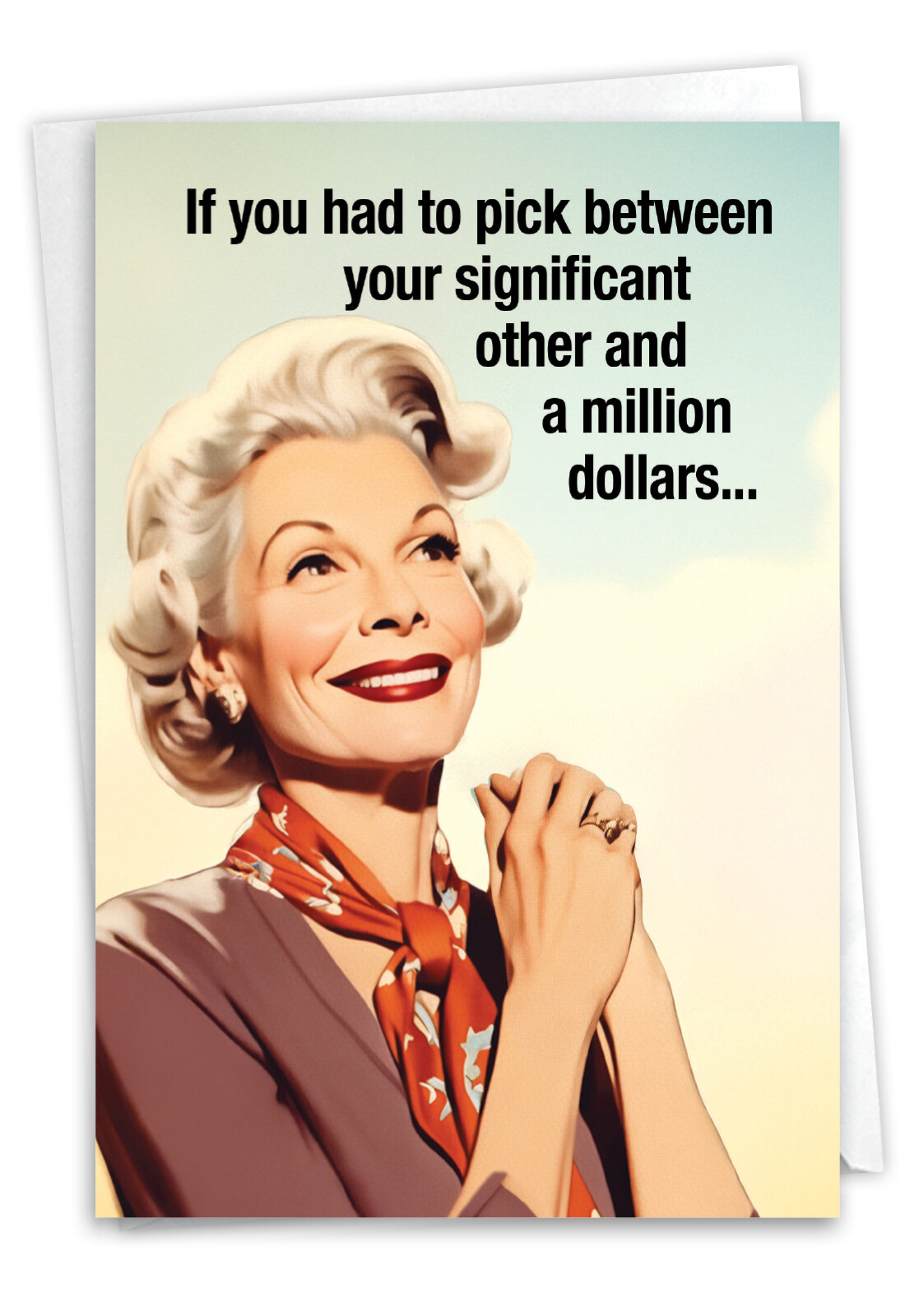 1 Funny Birthday Greeting Card with Envelope Bday You Are Priceless -NobleWorks
