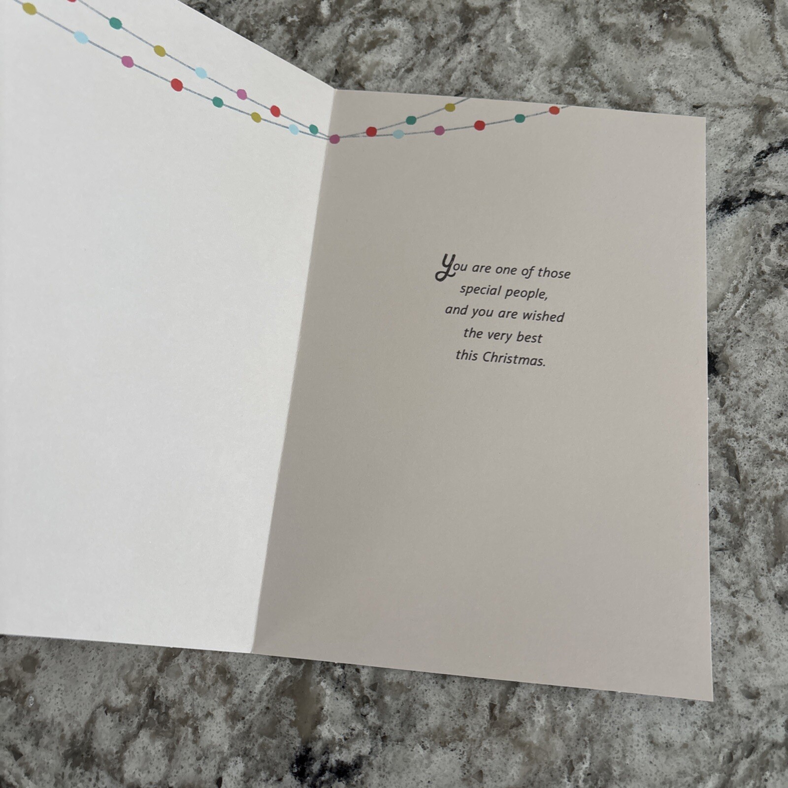 Christmas COUSIN Special People In The Family 5.5”x8” Hallmark Greeting Card