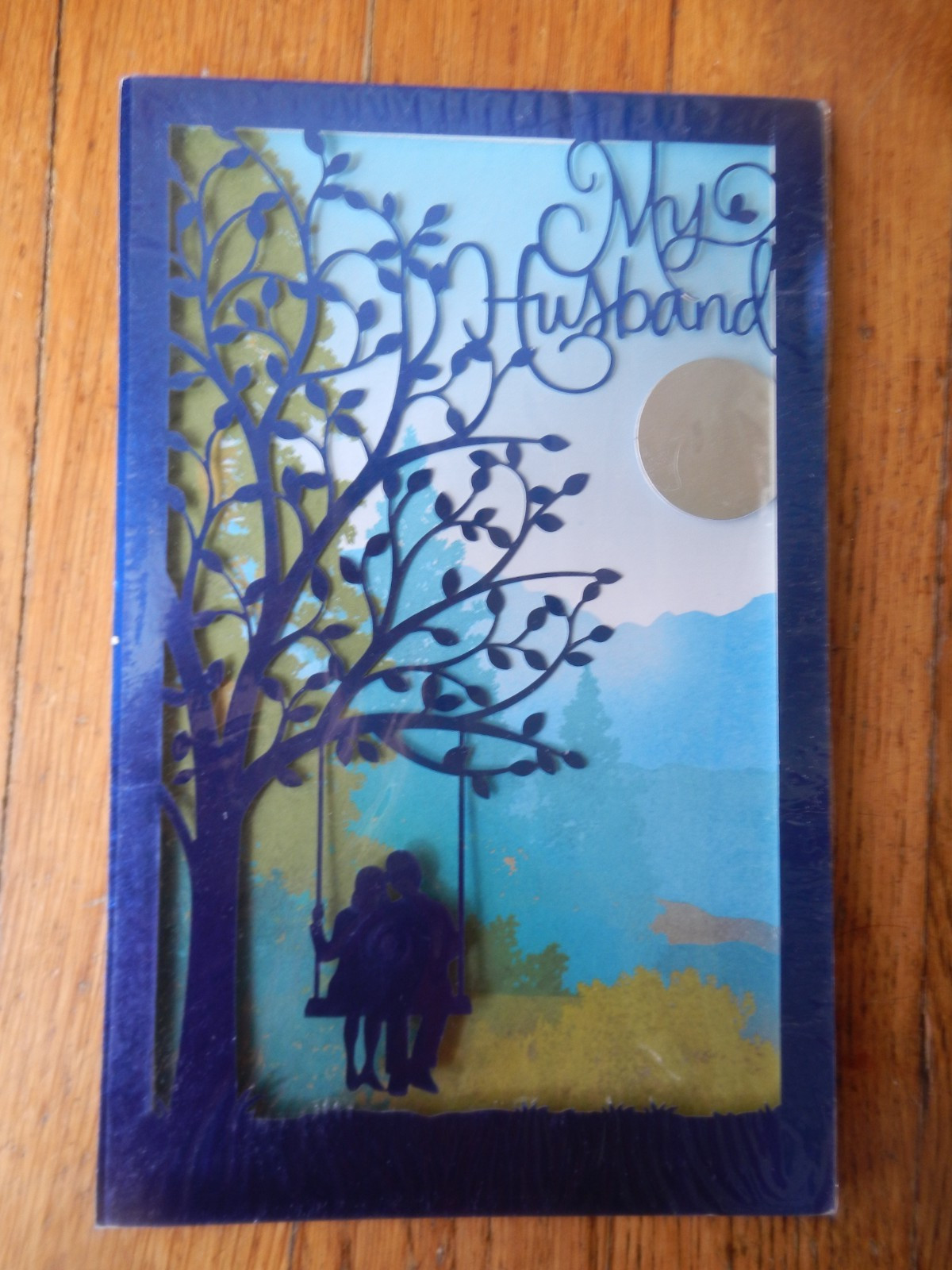 AMERICAN GREETINGS DELUXE HAPPY ANNIVERSARY CARD TO MY HUSBAND; BRAND NEW