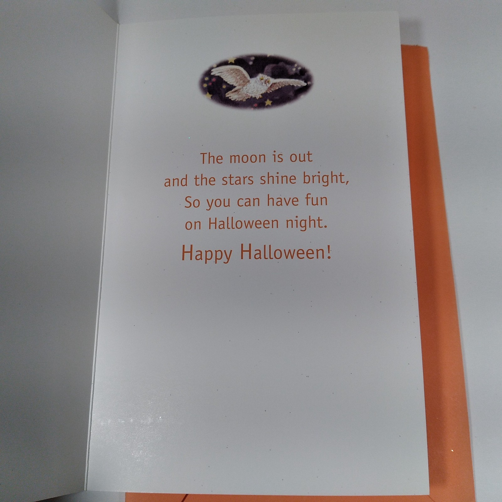 Halloween Greeting Card Study The Stars On Halloween Night The Moon Is Out Star