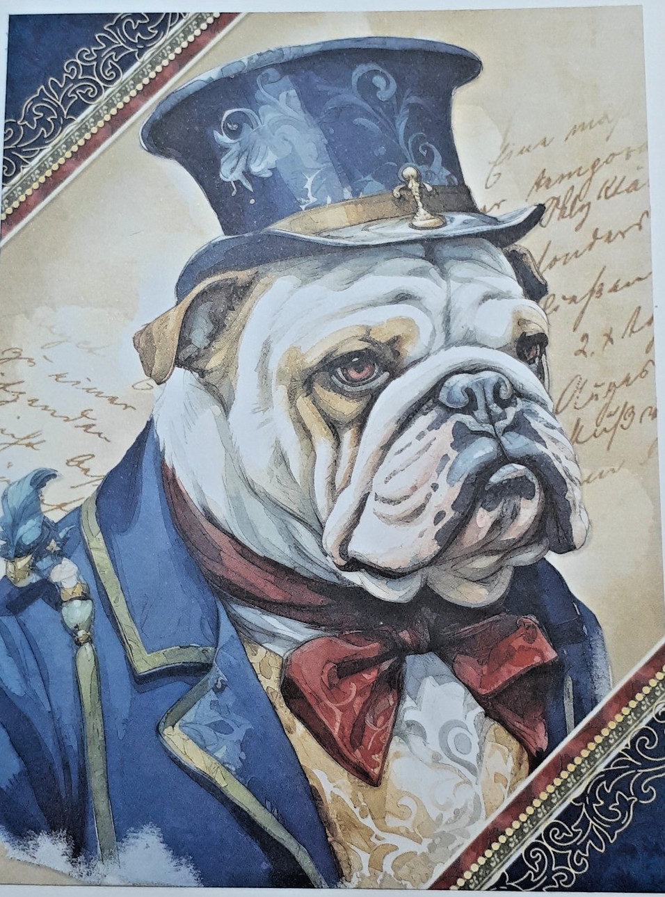 dog any occasion card #ED669