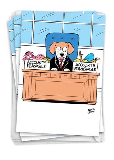 Pack of 3 Funny Administrative Professionals Day Greeting Accounts Playable