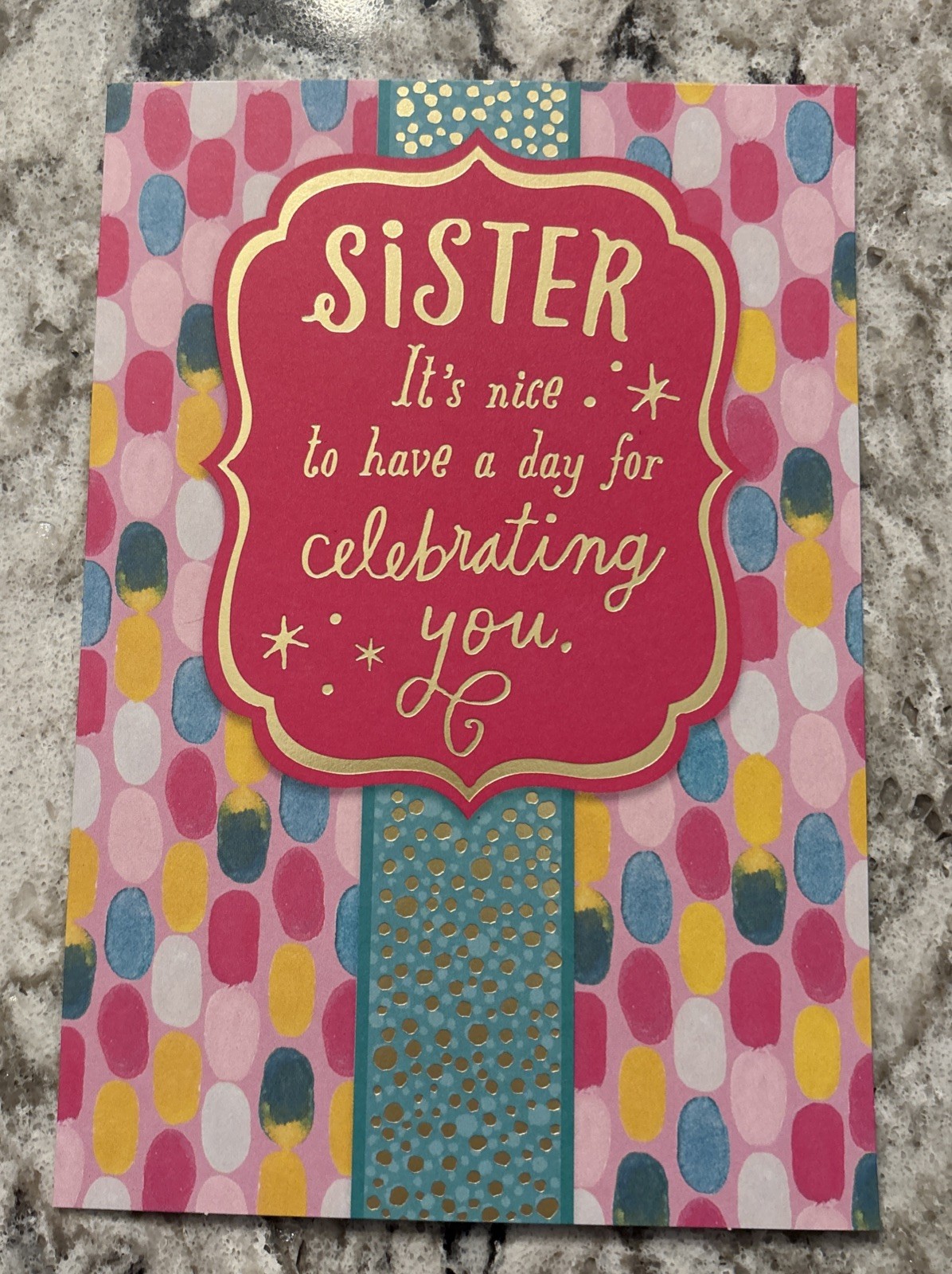 Happy Birthday Sister Nobody Shines Like You Hallmark Greeting Card