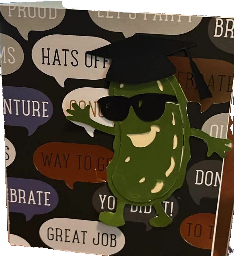 Homemade Graduation card