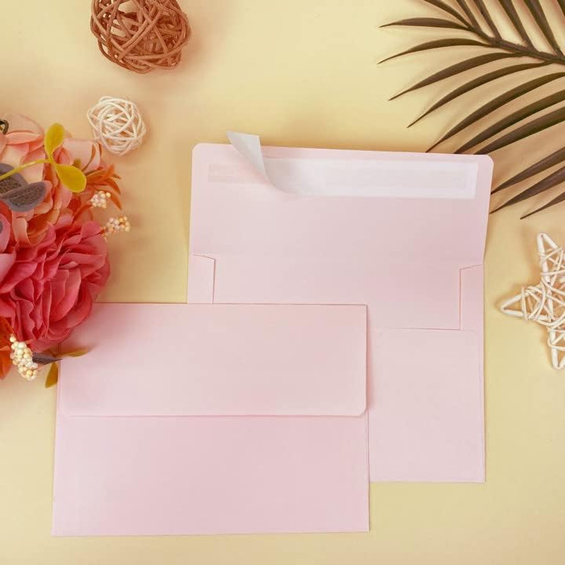 4×6 Envelopes pink For Invitation Pink A6 envelope 4.75 x 6.5 inch New