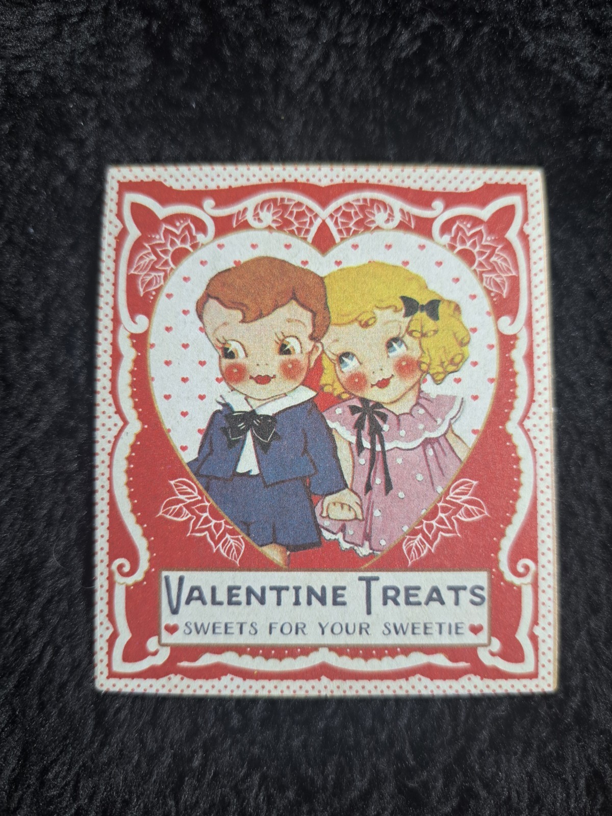 Vintage Style Valentine Sweet Card Cute Letter Note Blank