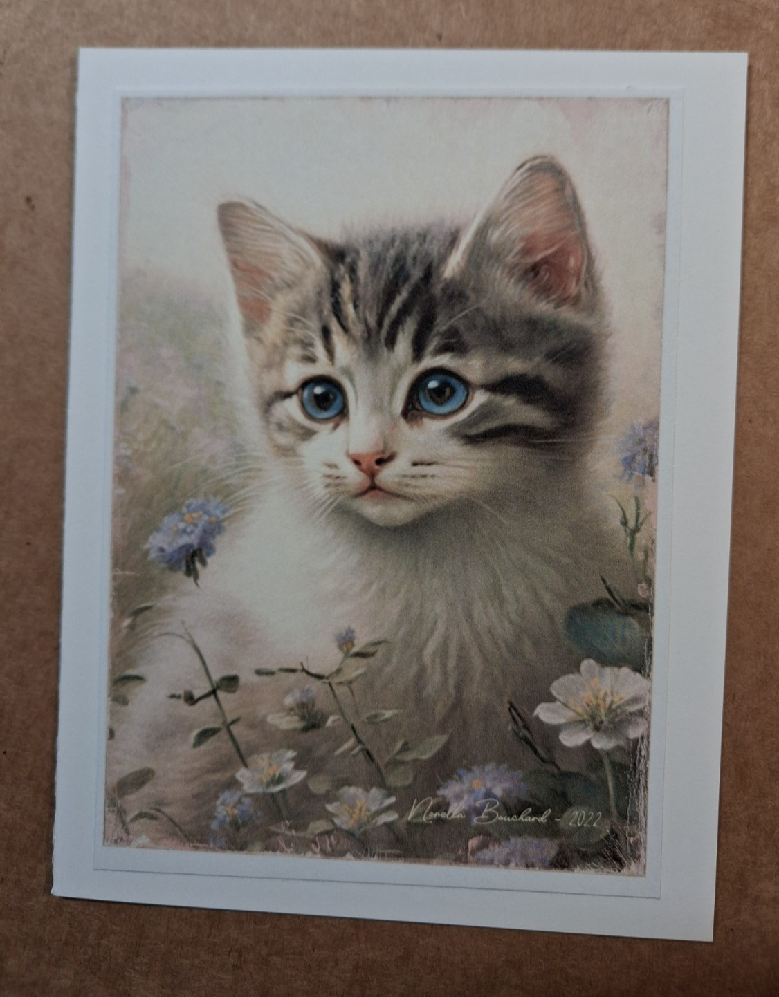 a funny cat card – any occasion ED#822