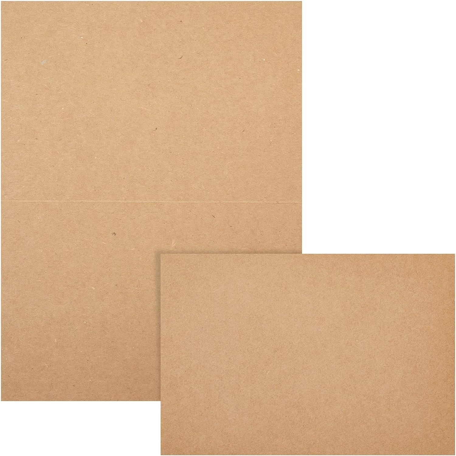 Blank Kraft Paper Cards & Envelopes – 4 X 6 In, 100-Pack – for Wedding Invitatio