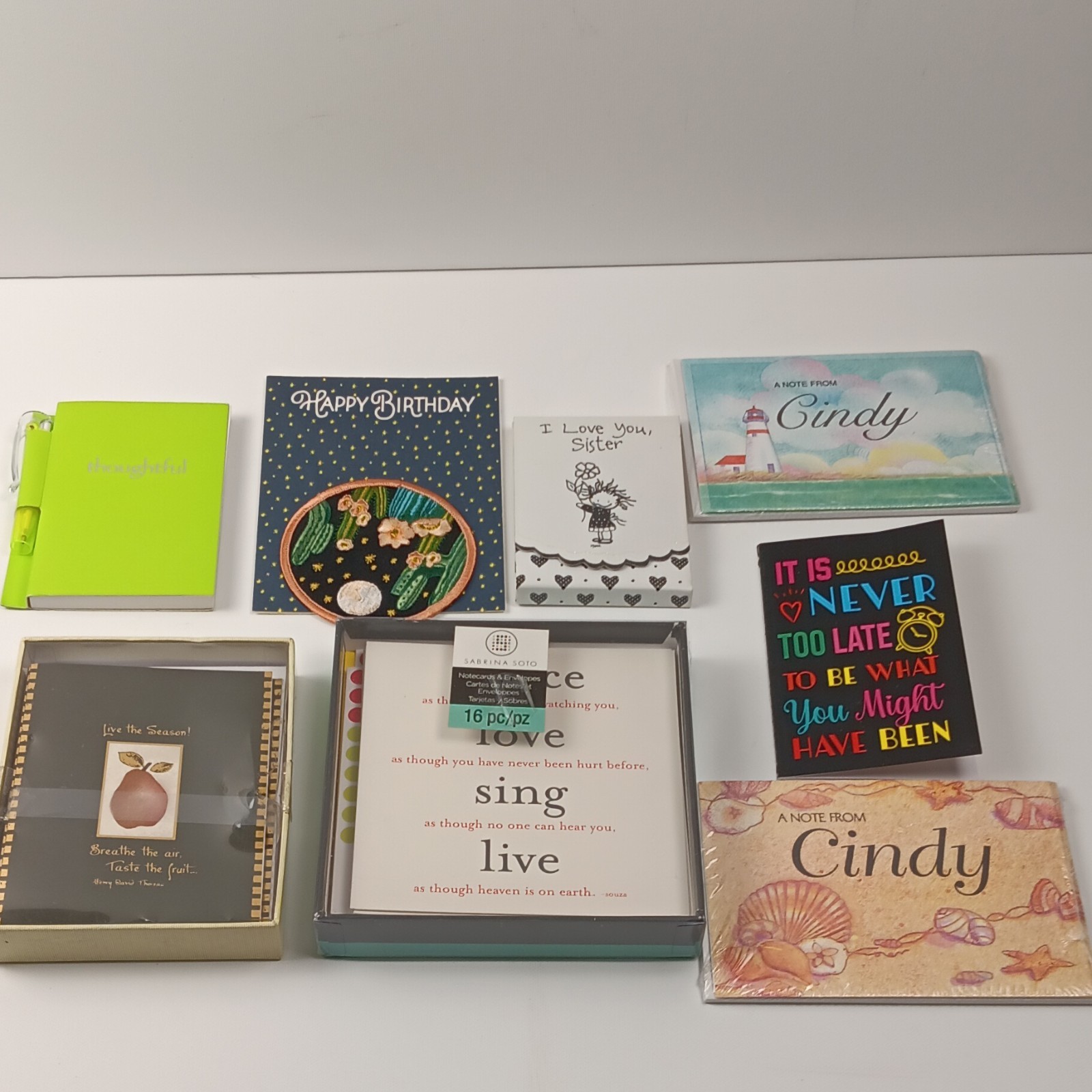 Vintage Notepads, Notebooks and Decorative Cards