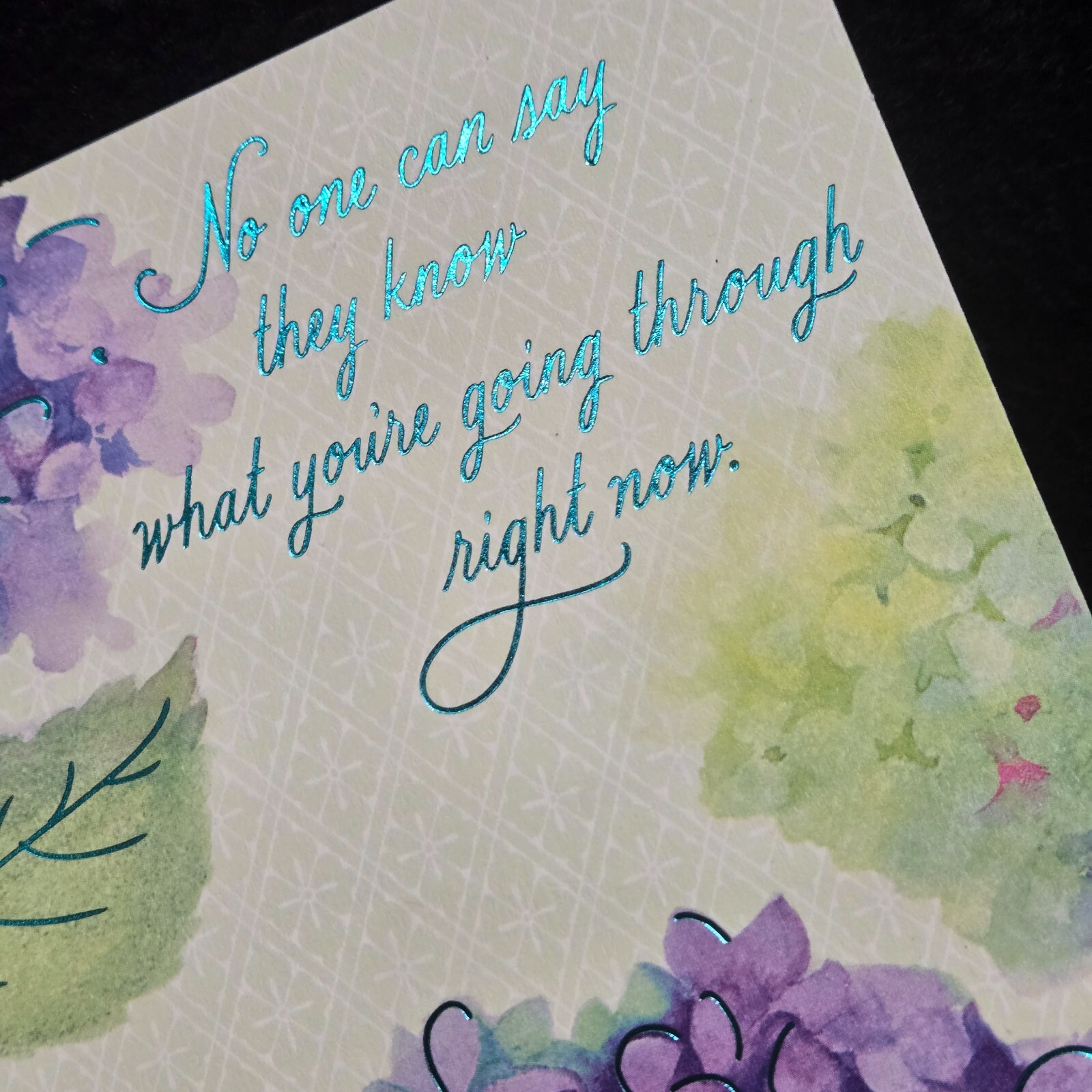 Sympathy Card . Floral . Flower . Funeral . Love . Hallmark