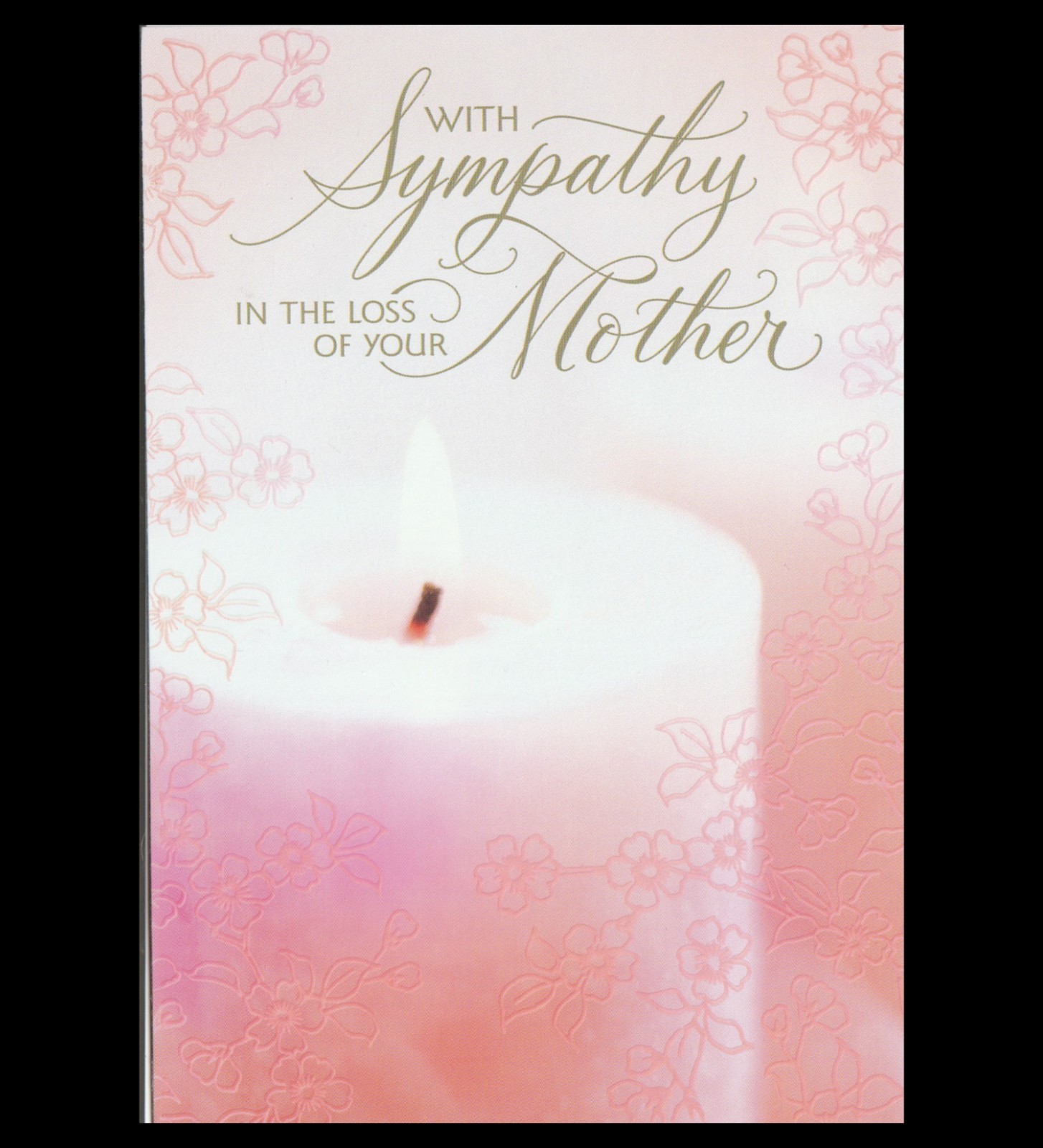With Sympathy In The Loss Of Your Mother Sympathy – Hallmark Card