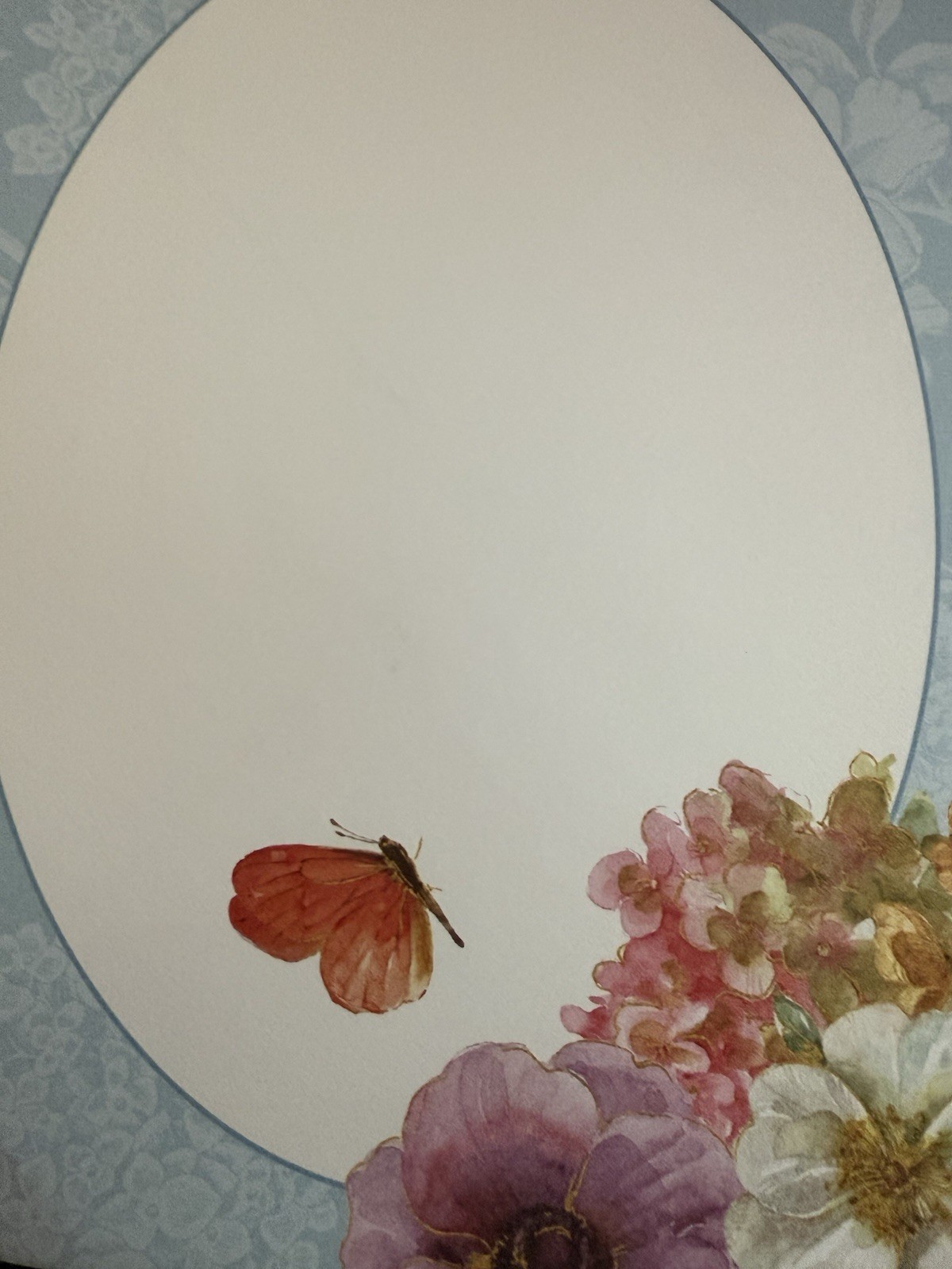 “Wishing you a very Happy Birthday” – Pretty floral bouquet – 5.5″ X 7.5″