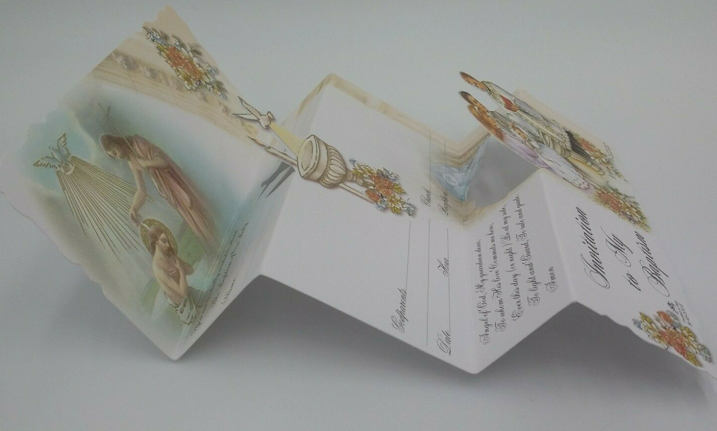 Baptism, Christening invitations, Party Favors, English, Invitaciones,Girl Boy