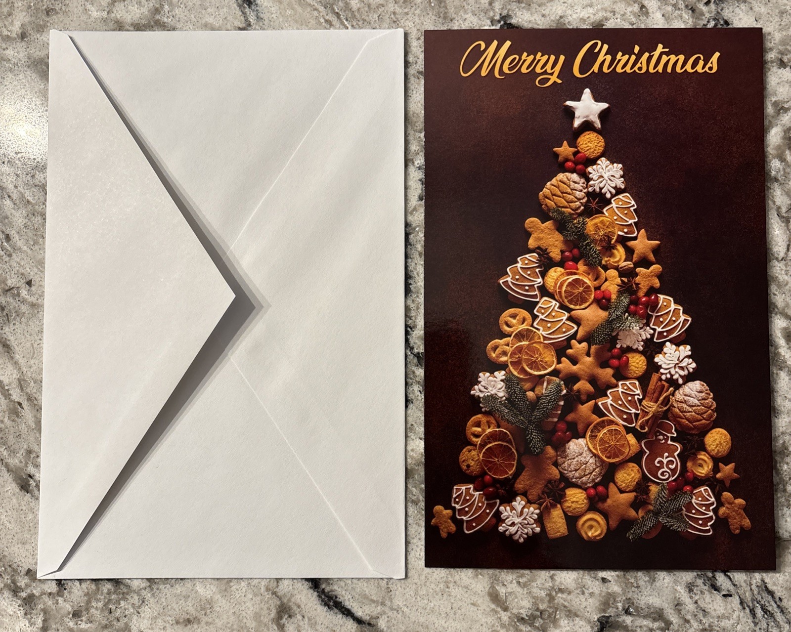 Merry Christmas All The Love Wishing 5”x7.75″ Stockwell Greeting Card