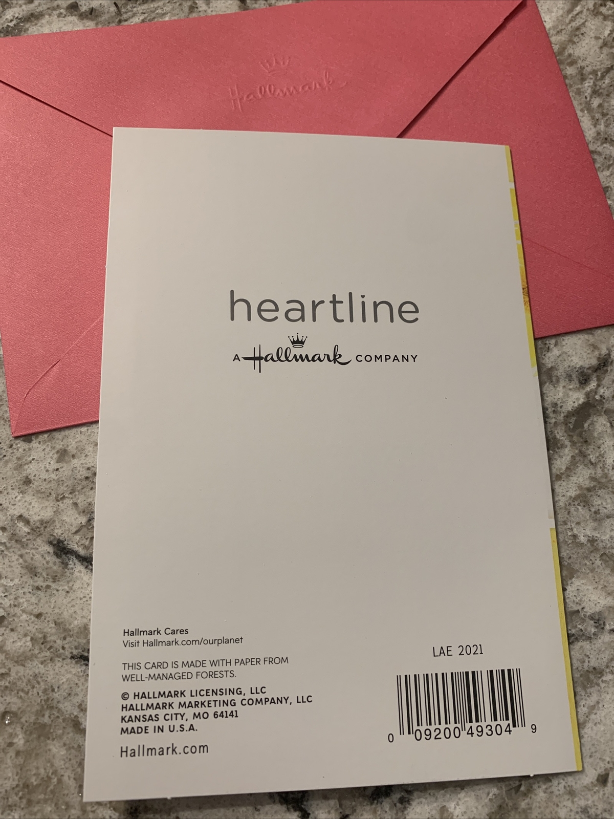 4 Cards – Birthday For My Friend Special Friends 5”x7” Hallmark Greeting Card