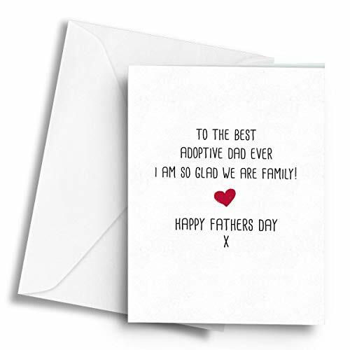 to The Best Adoptive Dad Ever I am so Glad we are Family! (Fathers Day) – A5 …