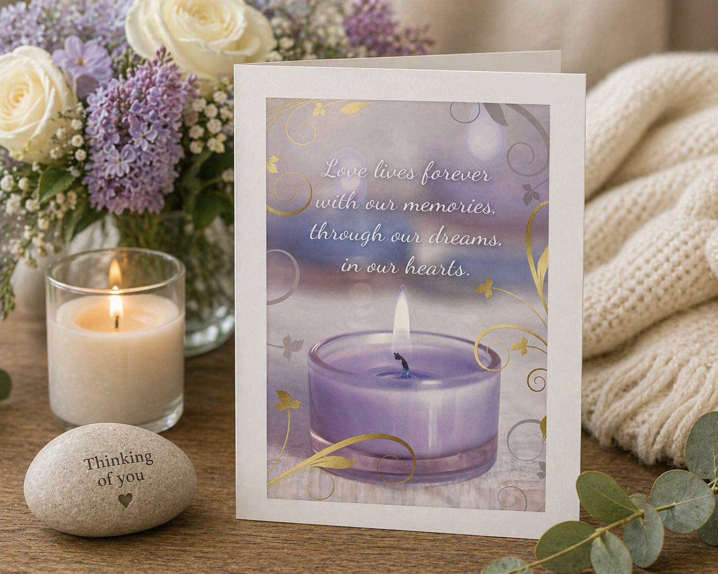 Sympathy Condolences Love Lives Forever