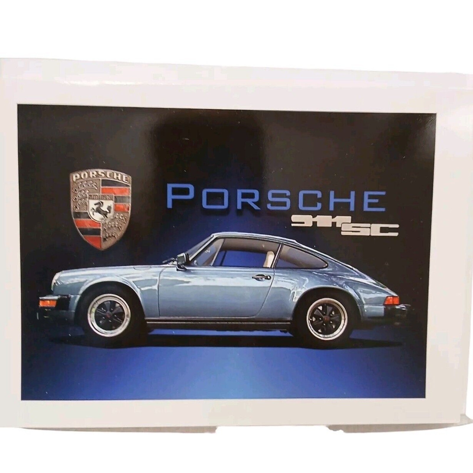 8 Luxury Cars GREETING CARDS FEATURING Porsche & Rolls Royce Blank w Envelopes