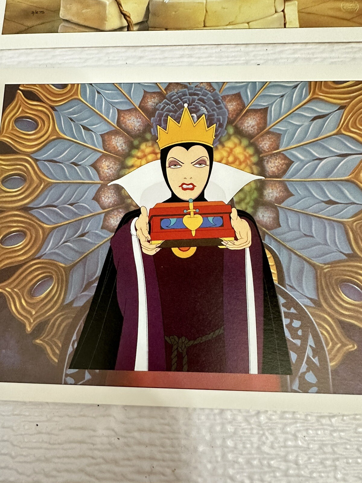 Snow White Set Of 4 Blank Greeting Cards From Movie Scenes Collectors 5×6.5”