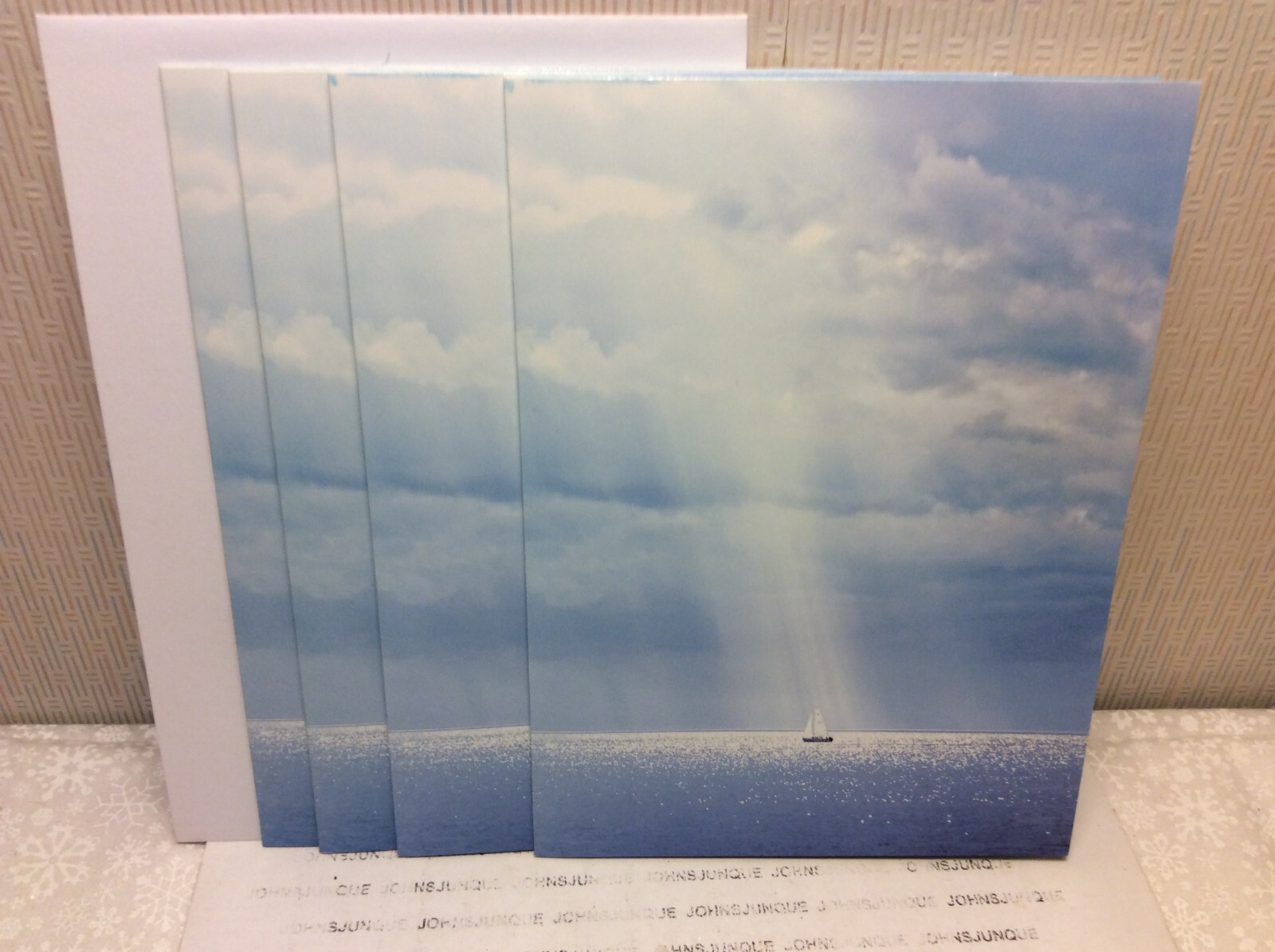 AVANTI SYMPATHY GREETING CARDS New w/envelopes LOT 4 “Every ripple a memory…”