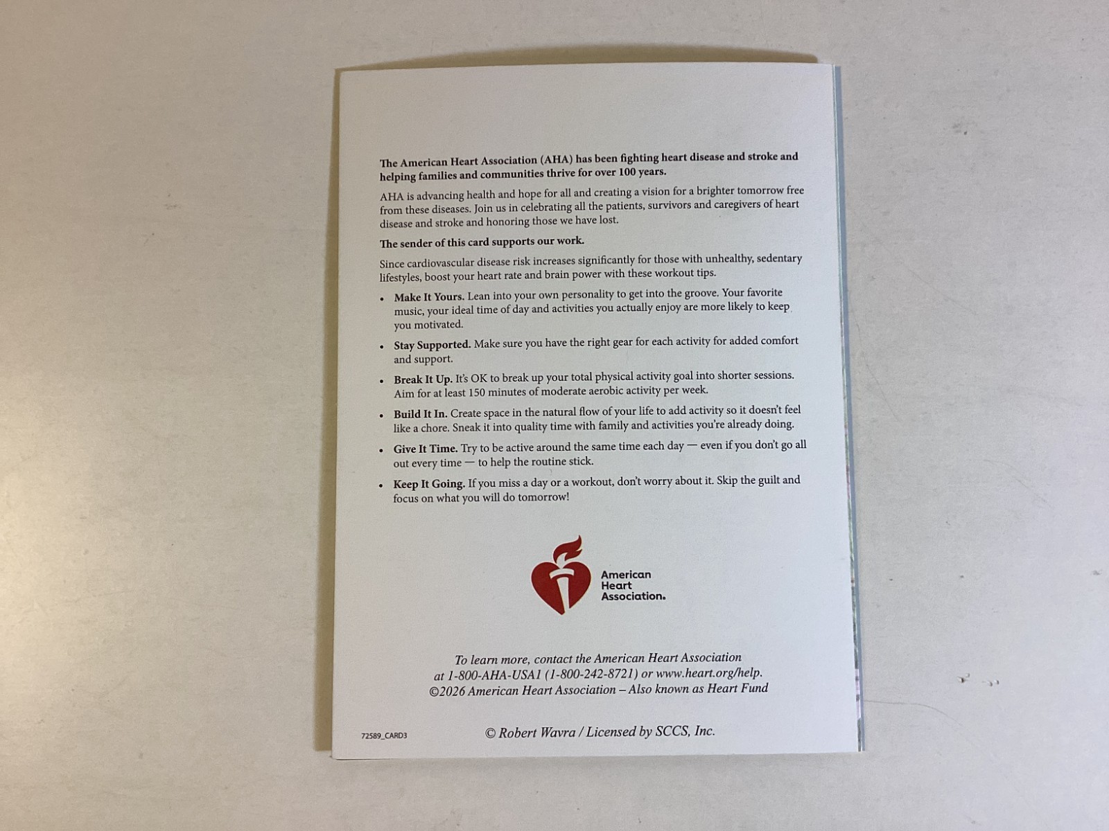 Get Well Soon Card 6-1/2″ X 4-3/4″ with Matching Envelope