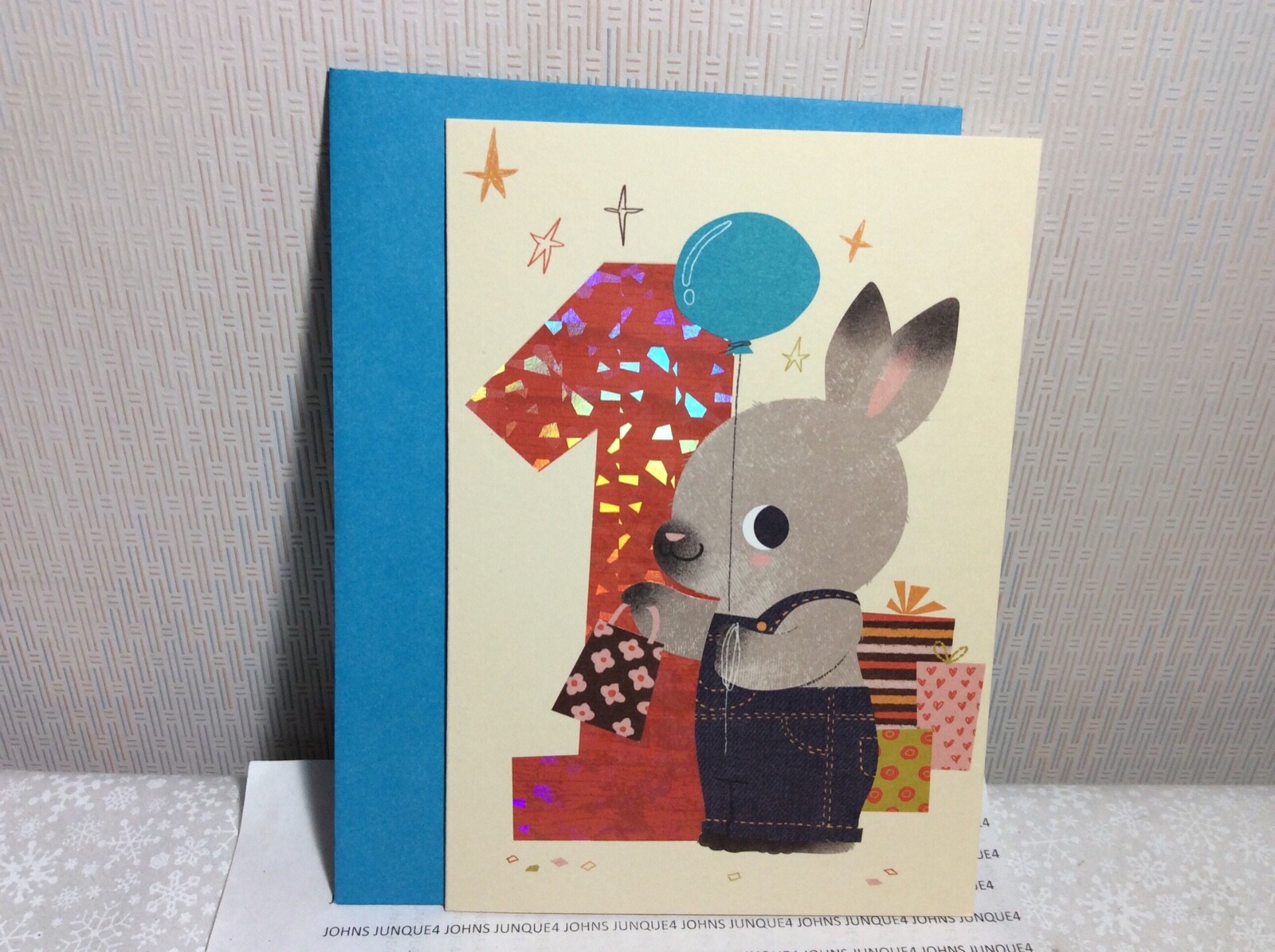 HAPPY FIRST BIRTHDAY CHILDREN’S CARD RSVP New w/Envelope “Birthday One Big Fun”
